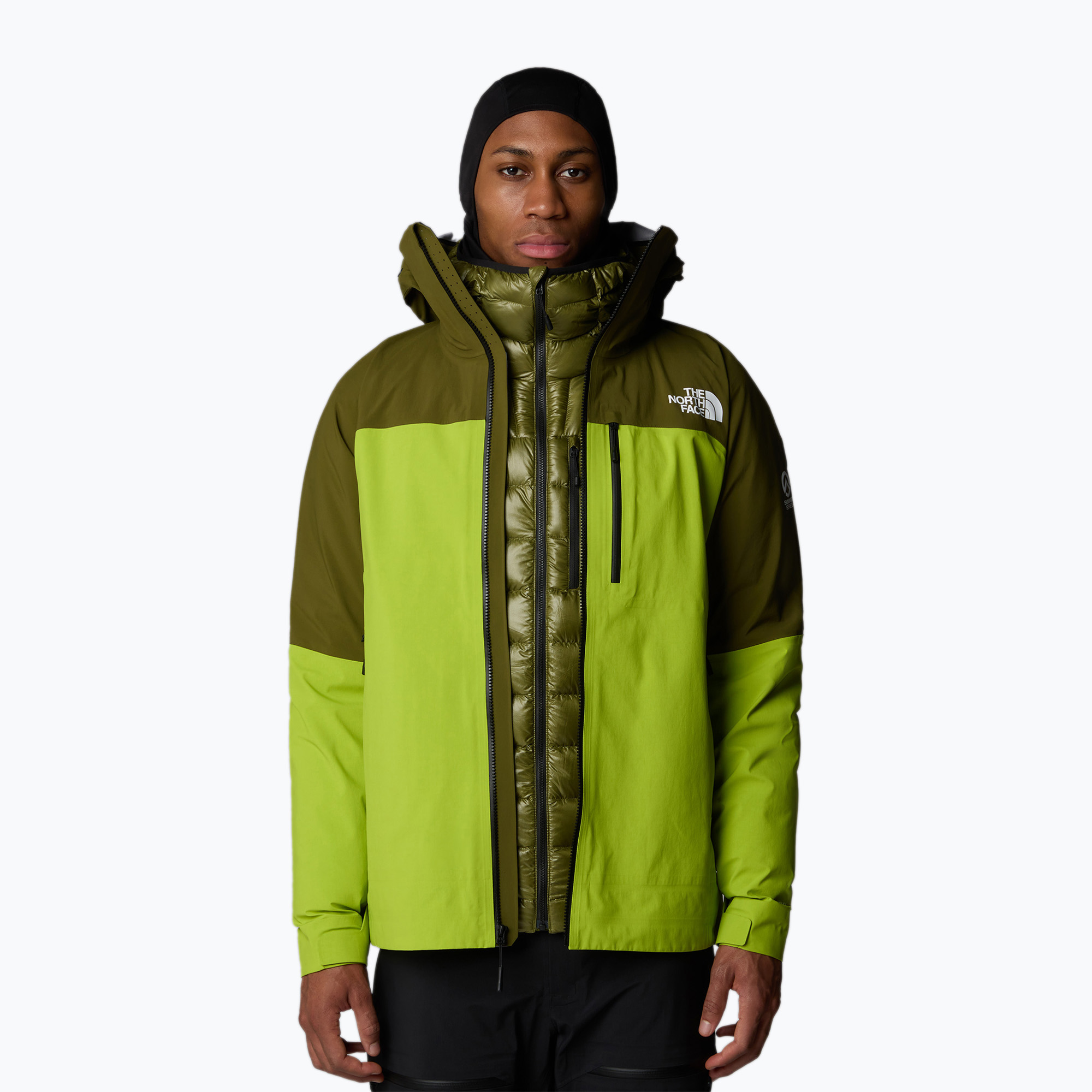 Jachetă de ploaie pentru bărbați The North Face Summit Torre Egger Futurelight meadow grass/forest olive