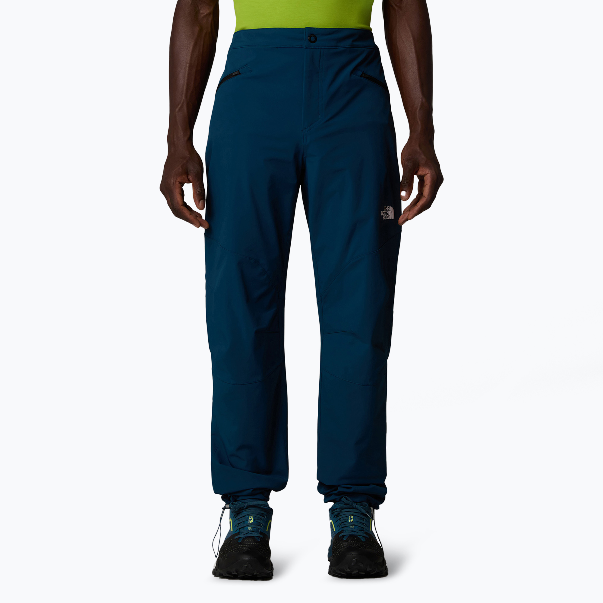 Pantaloni de trekking pentru bărbați The North Face Alpine Ridge Regular Tapered midinight petrol (Alpine Ridge Regular Tapered NF0A87H81NO1)