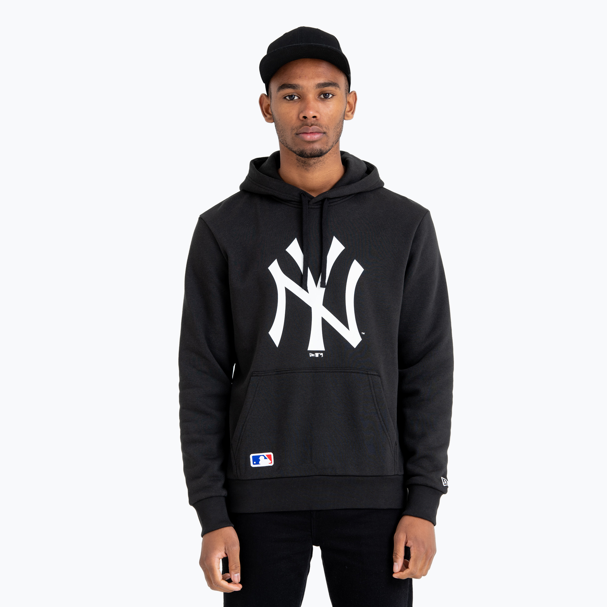 Hanorac pentru bărbați New Era NOS MLB Reguler New York Yankees Hoody black (NOS MLB Reguler New York Yankees Hoody 60416747)