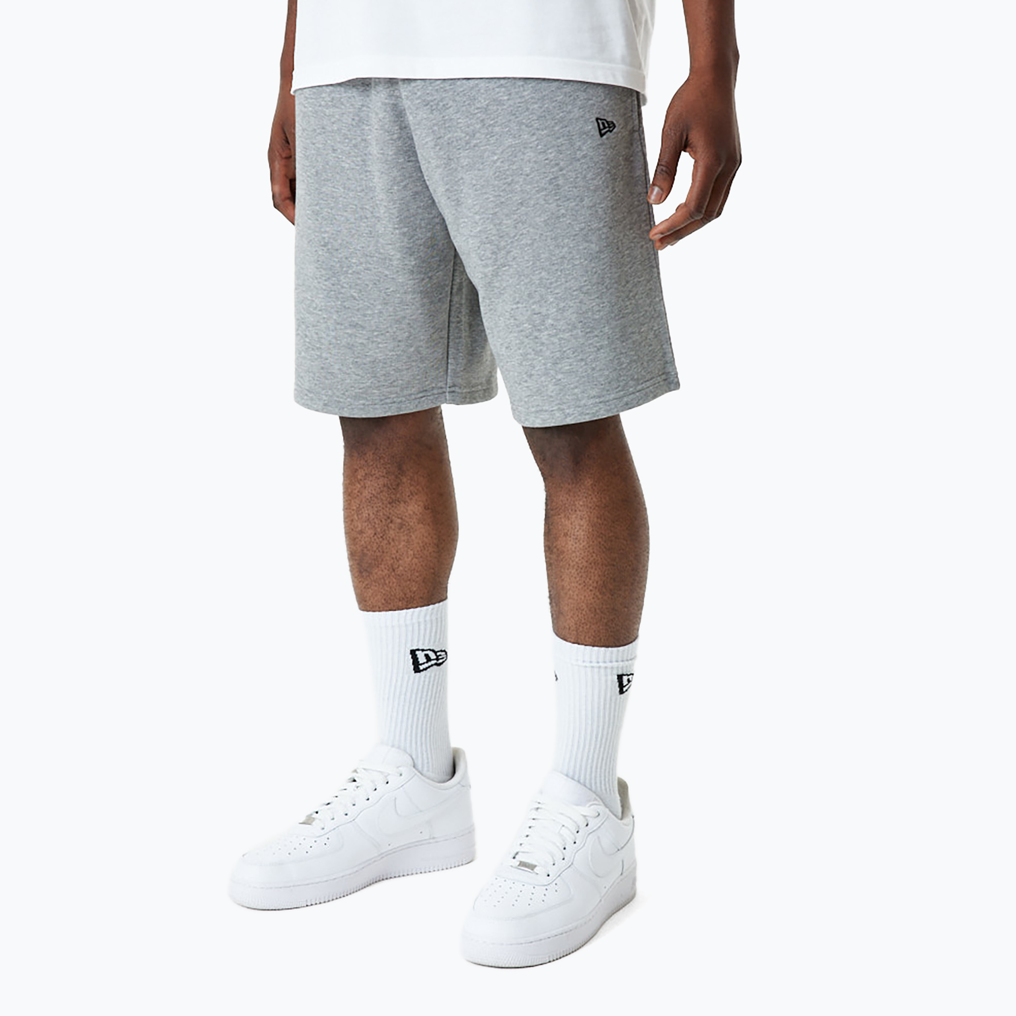 Pantaloni scurți pentru bărbați New Era NE Essentials grey med (NE Essentials 60416738)