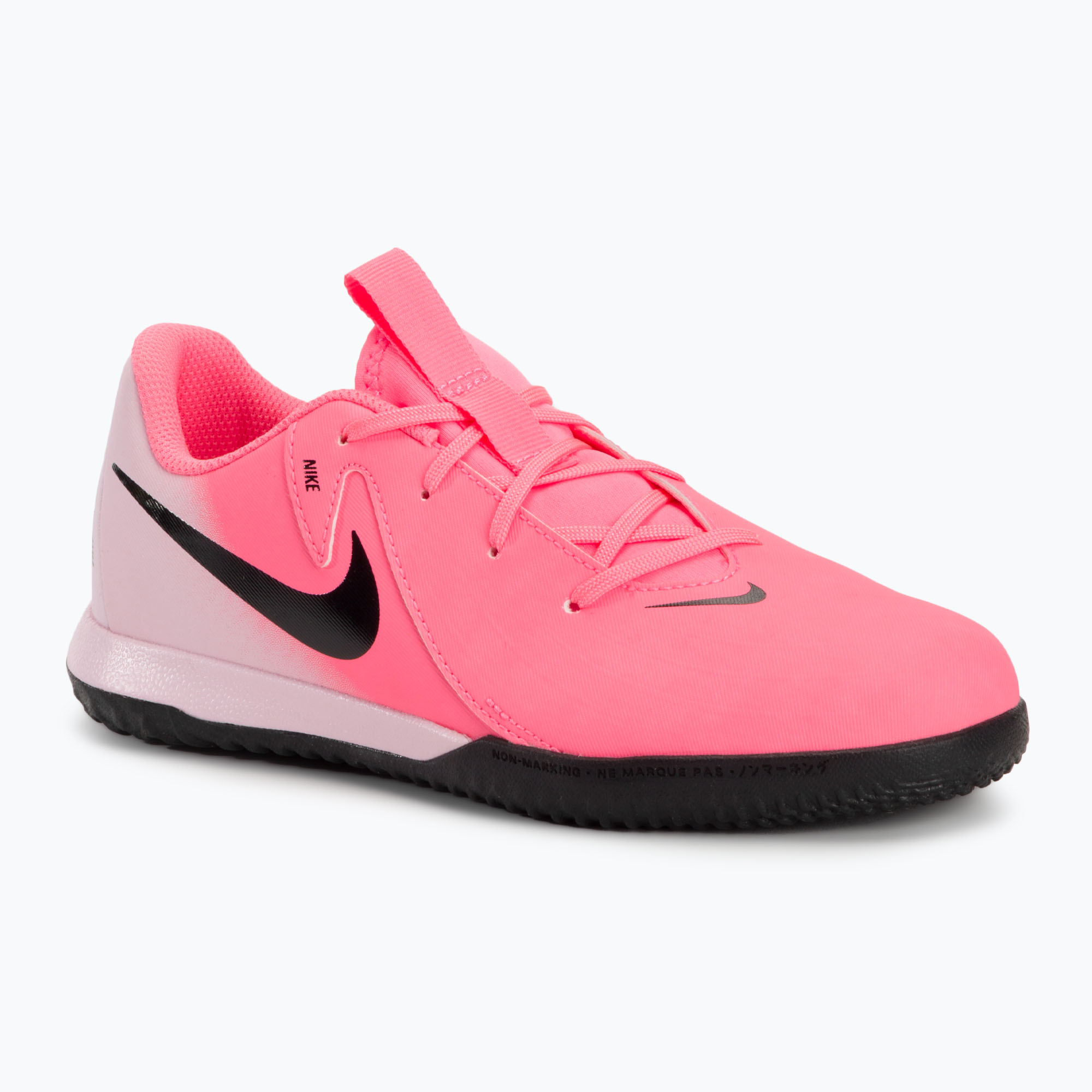 Încălțăminte de fotbal pentru copii Nike Phantom GX II Academy IC sunset pulse/black (Phantom GX II Academy FJ2609-600)