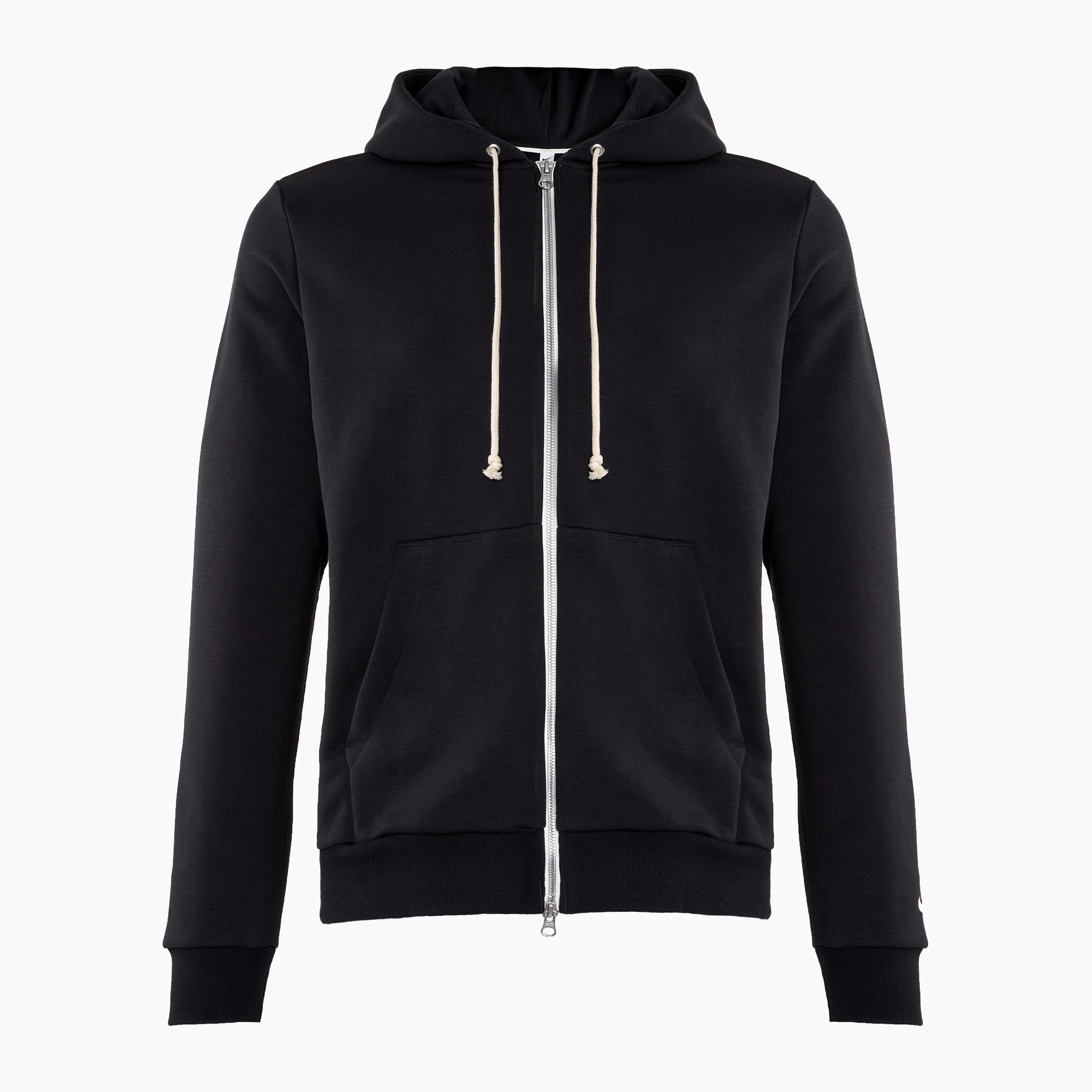 Bluză de baschet pentru bărbați Nike Standard Issue Dri-Fit Full-Zip Hoodie black/pale ivory (Standard Issue Dri-Fit Full-Zip Hoodie FZ0222-010)