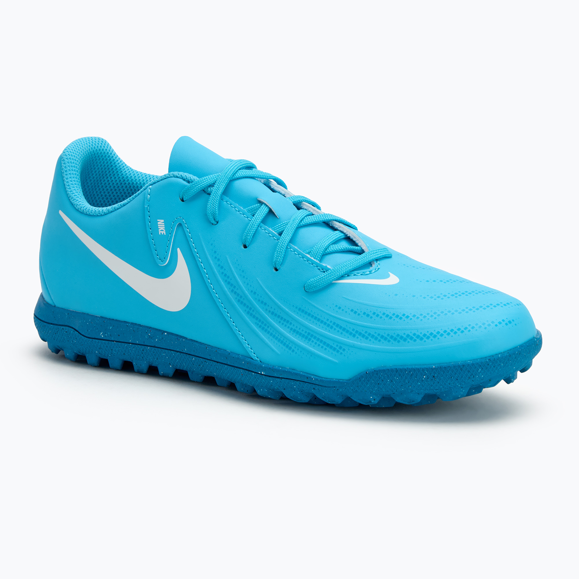 Încălțăminte de fotbal Nike Phantom GX II Club TF blue fury/white (Phantom GX II Club TF FJ2587-400)