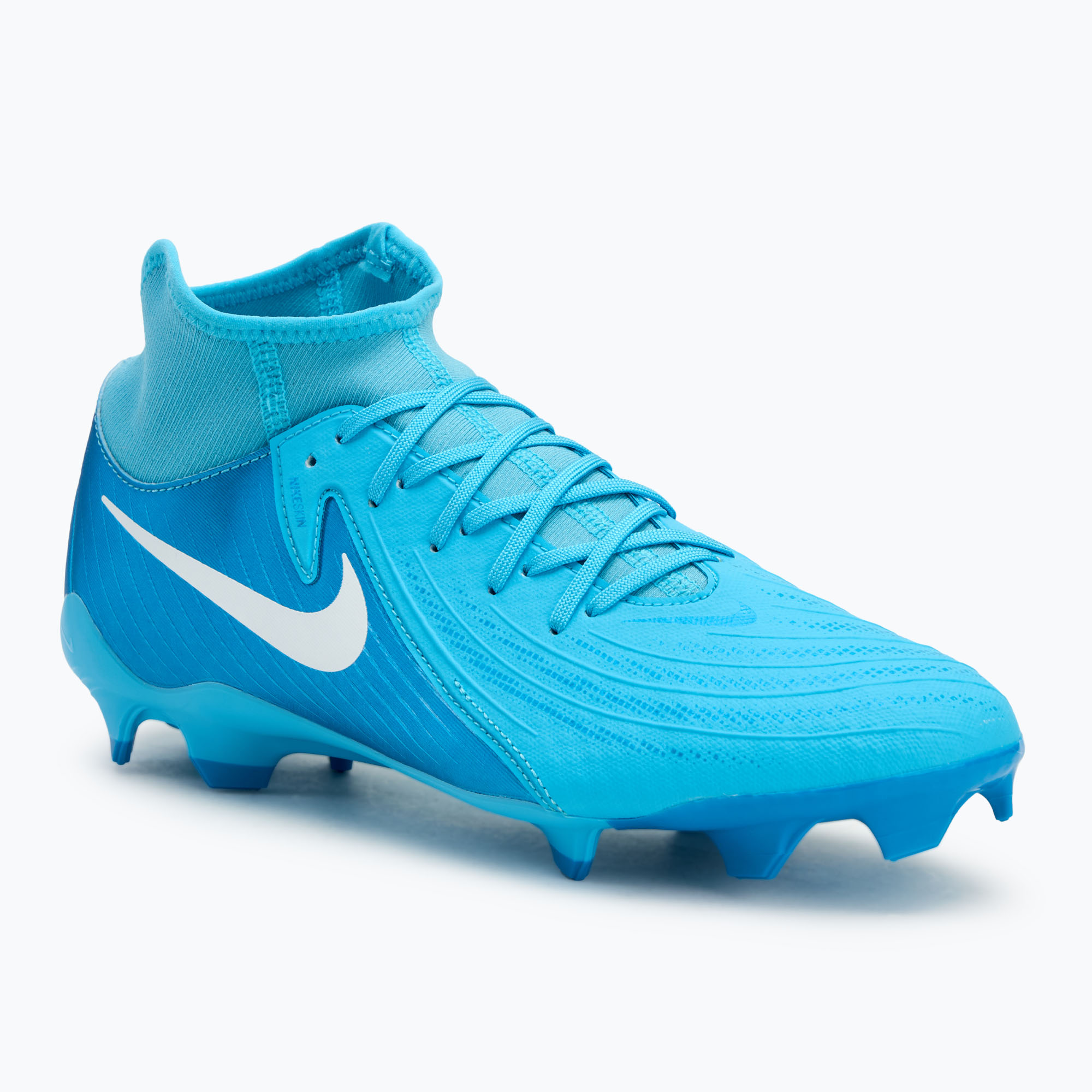 Încălțăminte de fotbal Nike Phantom Luna II Academy FG/MG blue fury/white (Luna II Academy FD6725-400)