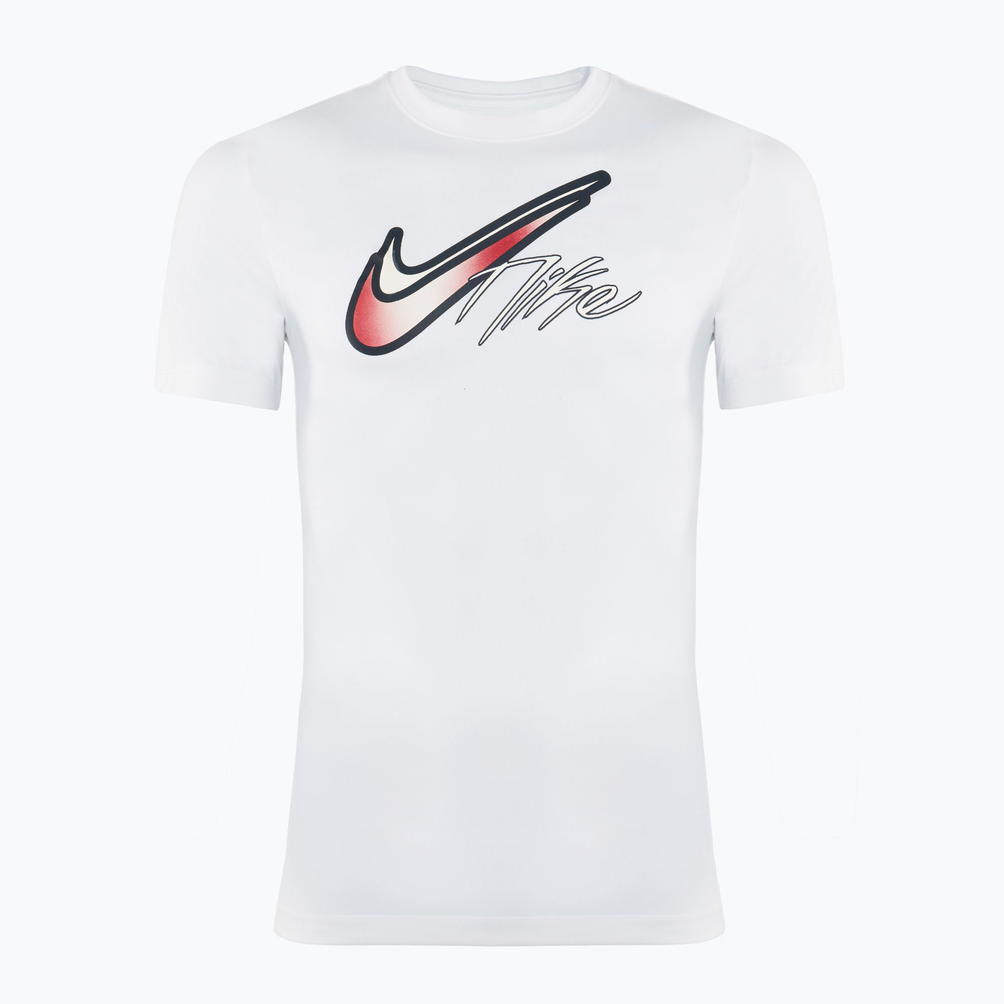 Tricou de baschet pentru bărbați Nike Dri-Fit Basketball white (Dri-Fit Basketball FZ8095-100)