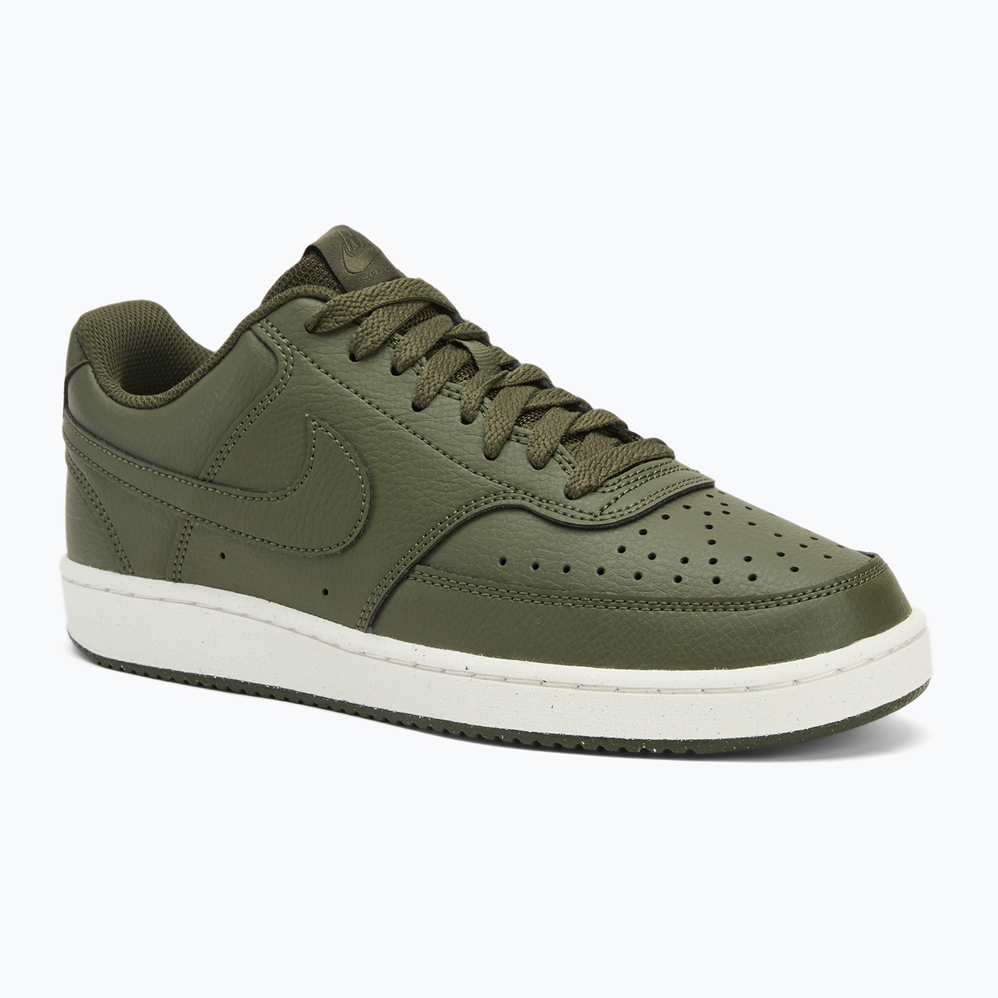 Încălțăminte pentru bărbați Nike Court Vision Low Next Nature Cargo khaki/sail/cargo khaki (Court Vision Low Next Nature DH2987-300)