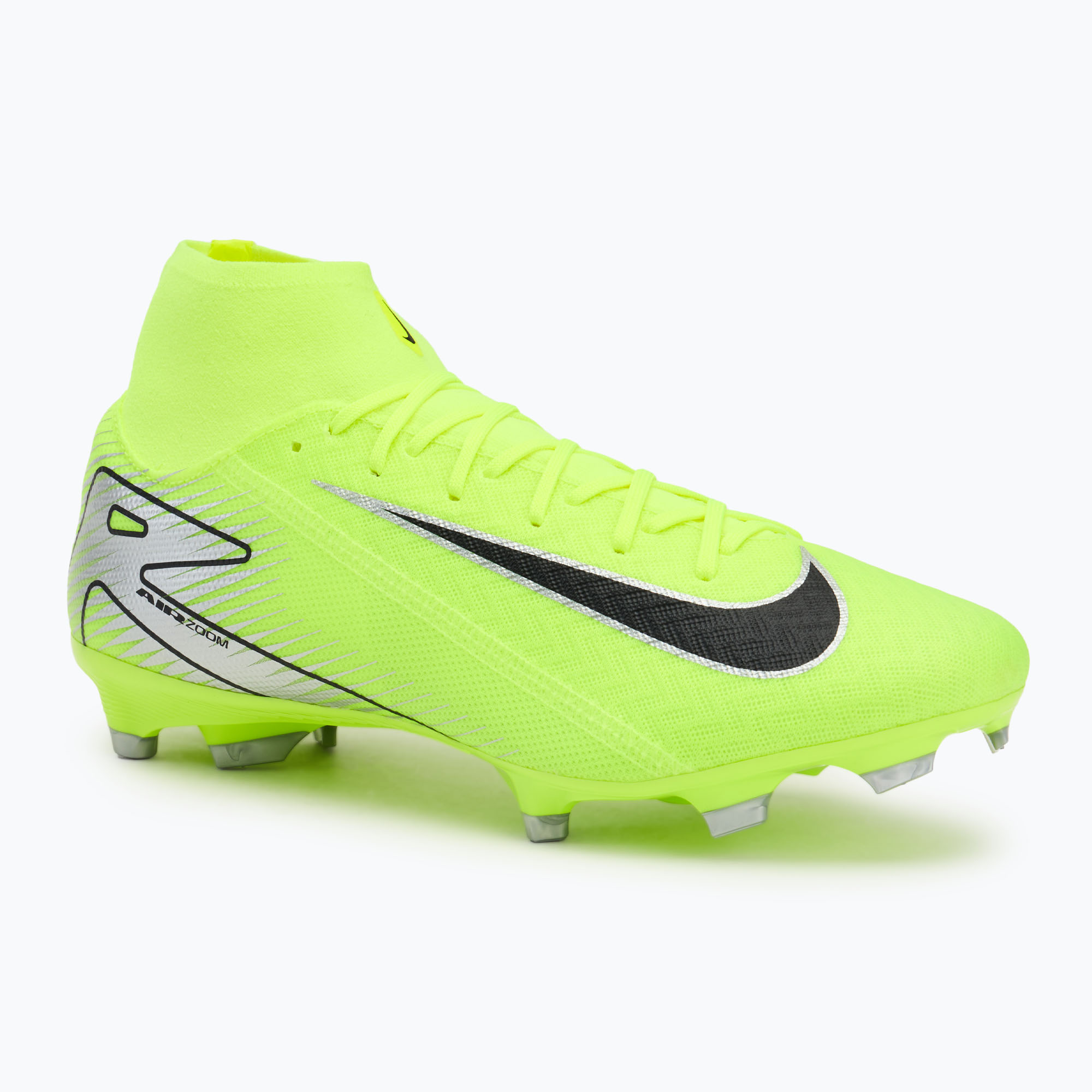 Încălțăminte de fotbal Nike Mercurial Superfly 10 Academy MG volt/ black (Mercurial Superfly 10 Academy MG FQ1456-700)