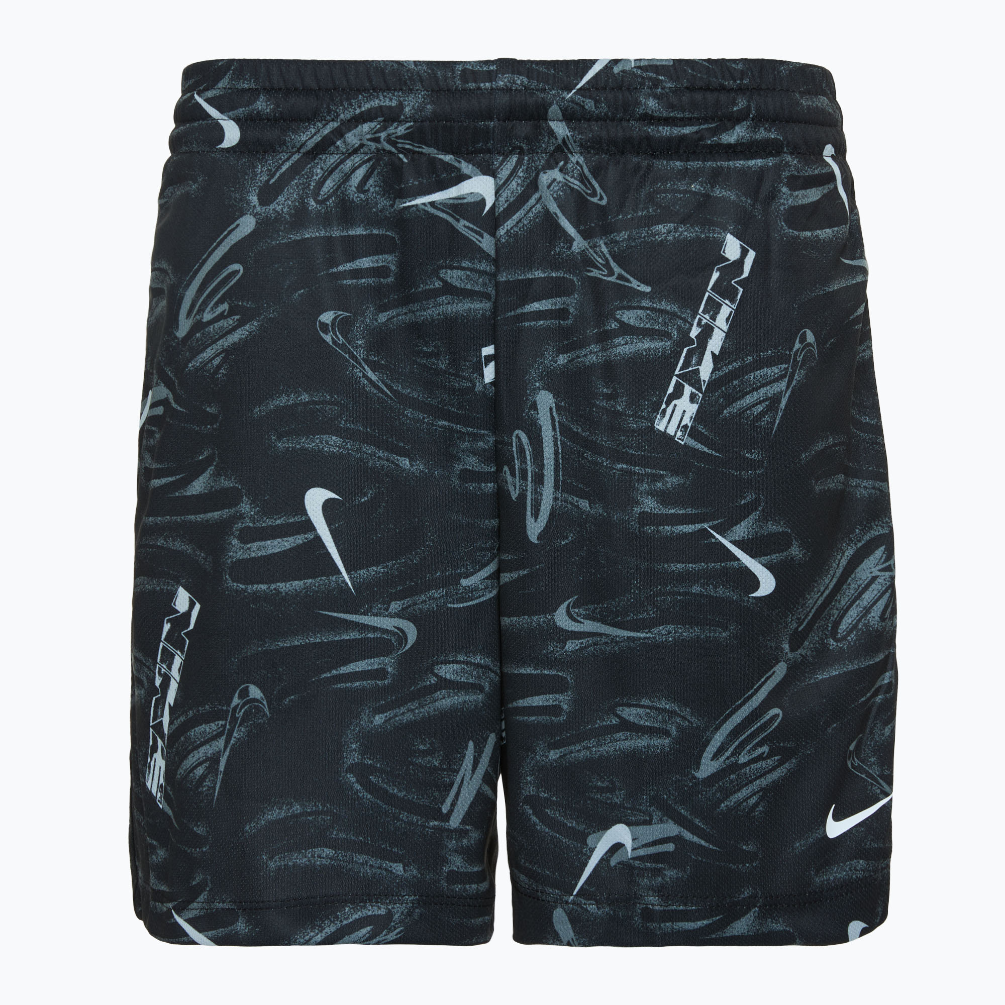 Pantaloni scurți de antrenament pentru copii Nike Multi Dri-FIT black / black / white (Multi Dri-FIT HF4251-010)
