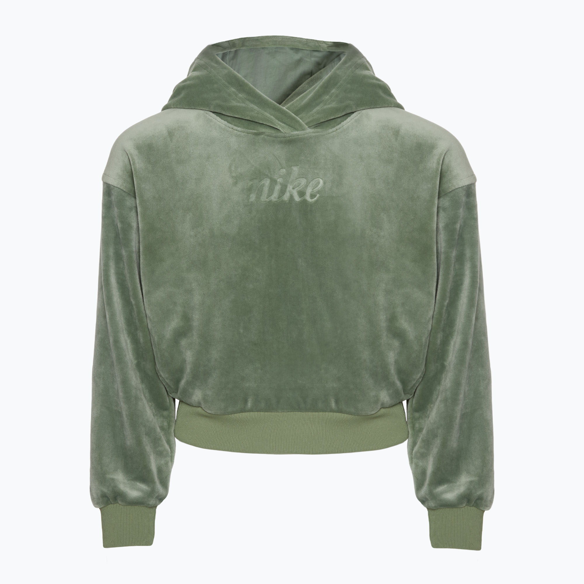 Bluză pentru copii Nike Sportswear Hoodie oil green/jade horizon