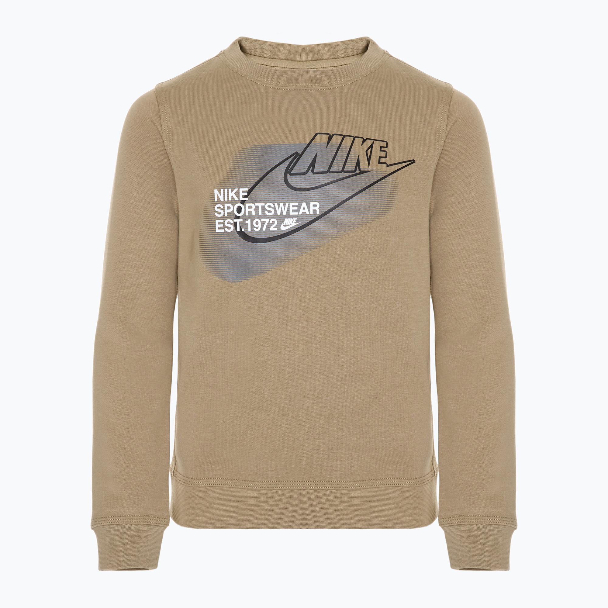 Bluză pentru copii Nike Sportswear Standard Issue Crew-Neck khaki (Sportswear Standard Issue Crew-Neck HM4336-247)
