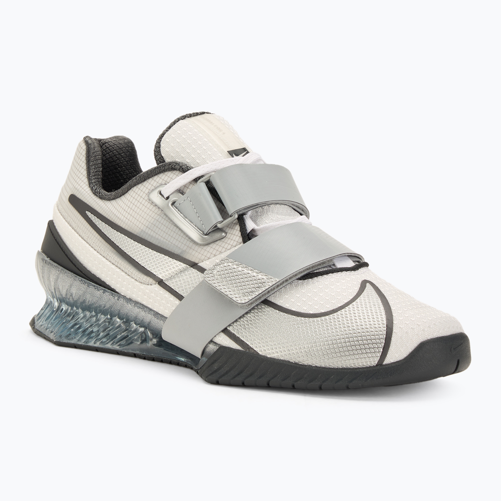 Încălțăminte de ridicare greutăți Nike Romaleos 4 SE white/metallic silver/anthracite wolf grey (Romaleos 4 SE FZ8663-100)