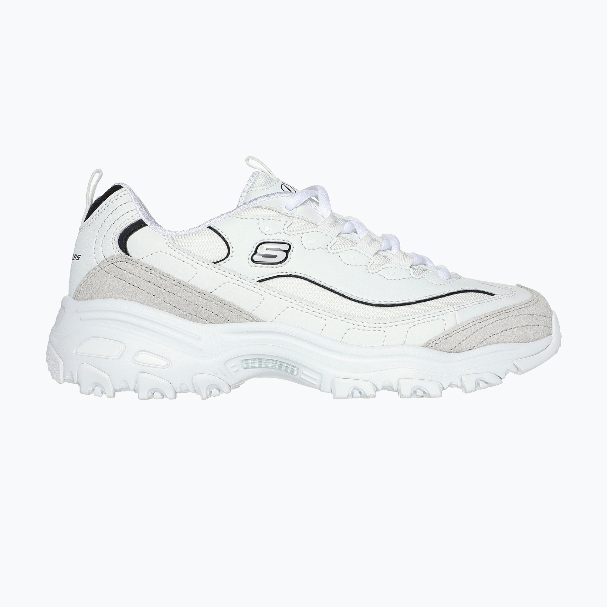 Încălțăminte pentru femei  SKECHERS D'Lites New Heat white