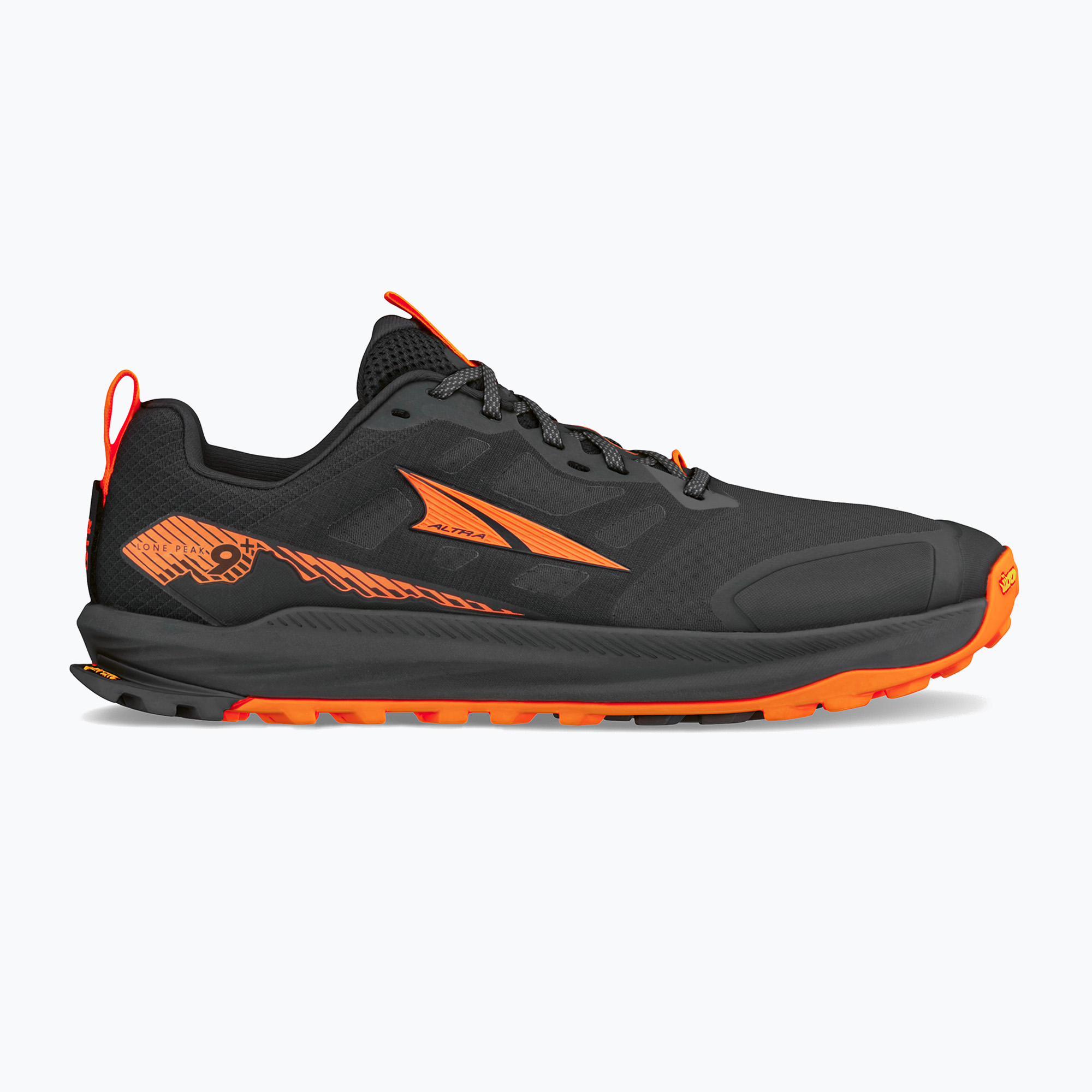 Încălțăminte  de alergare pentru bărbați Altra Lone Peak 9+ black/orange (Lone Peak 9+ AL0A85RG0131)