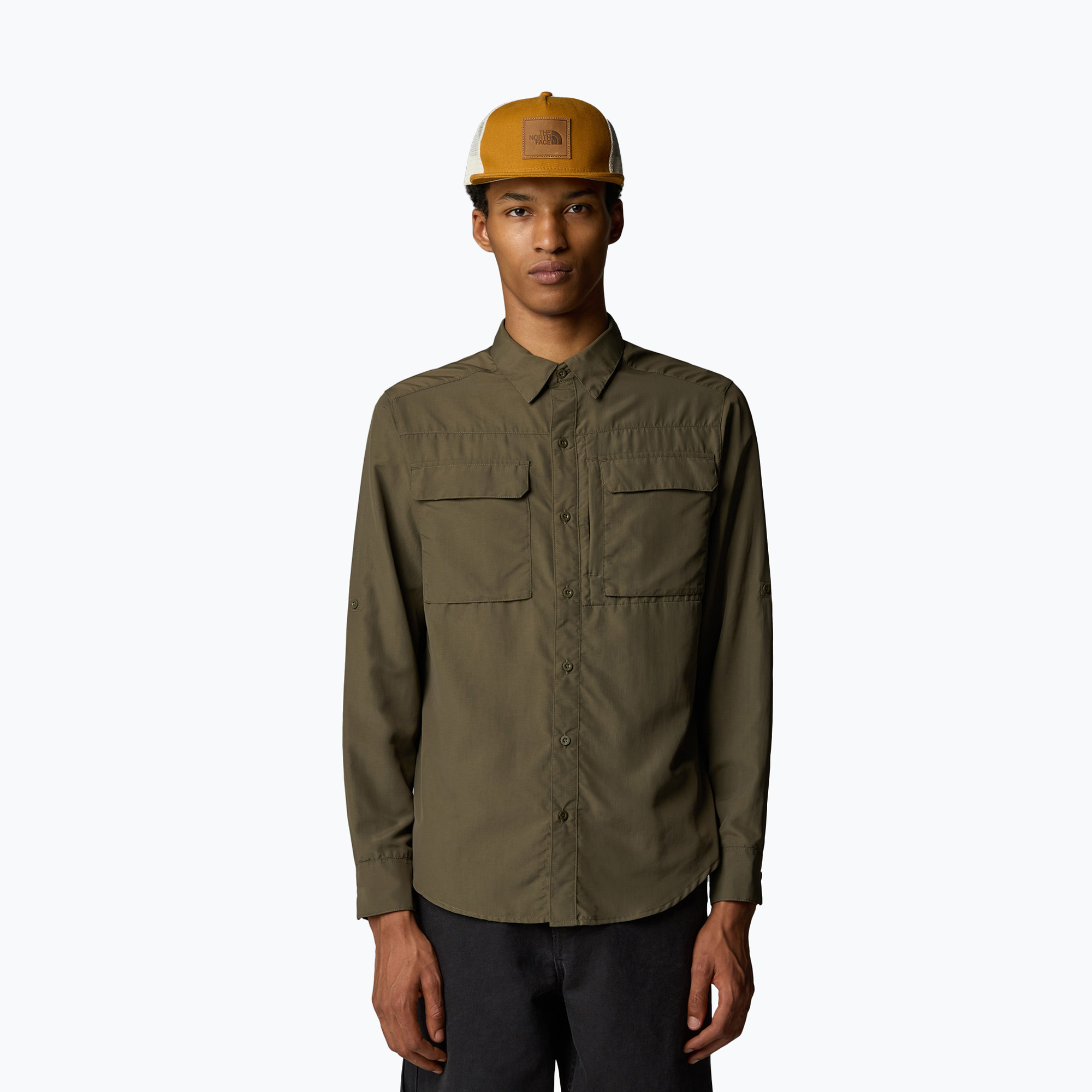 Cămasă pentru bărbați The North Face Sequoia new taupe green