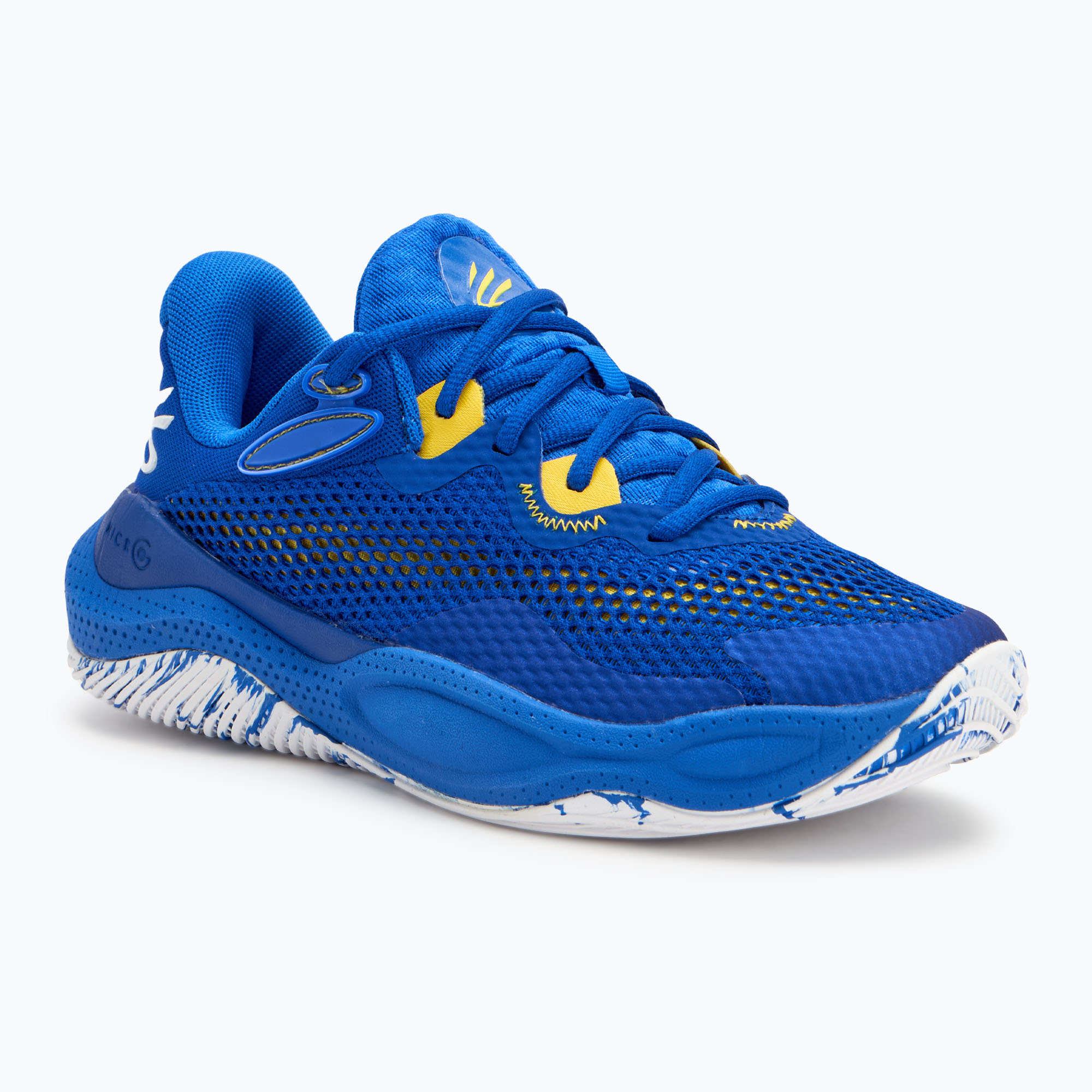 Încălțăminte de baschet Under Armour Curry Splash 24 royal/taxi/white (Curry Splash 24 3027636-401)