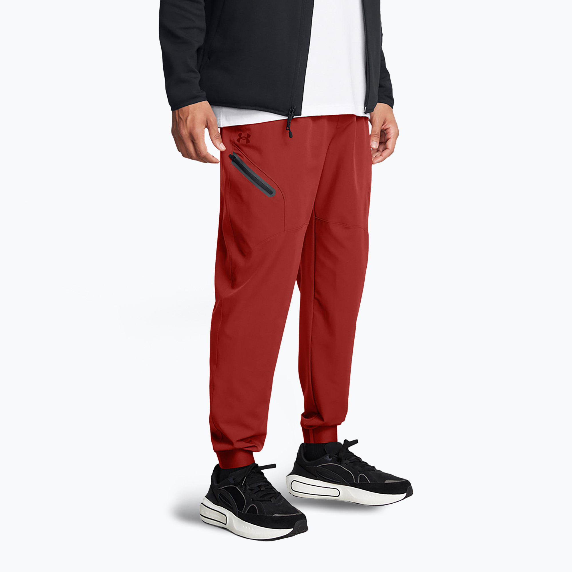 Pantaloni pentru bărbați Under Armour Unstoppable Joggers earthen orange/black (Unstoppable Joggers 1388823-840)