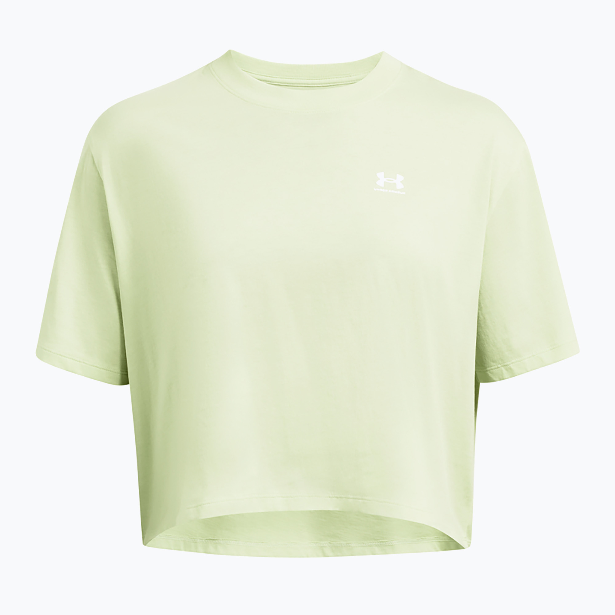 Tricou de antrenament pentru femei  Under Armour (Boxy Crop Logo 1386845-383)