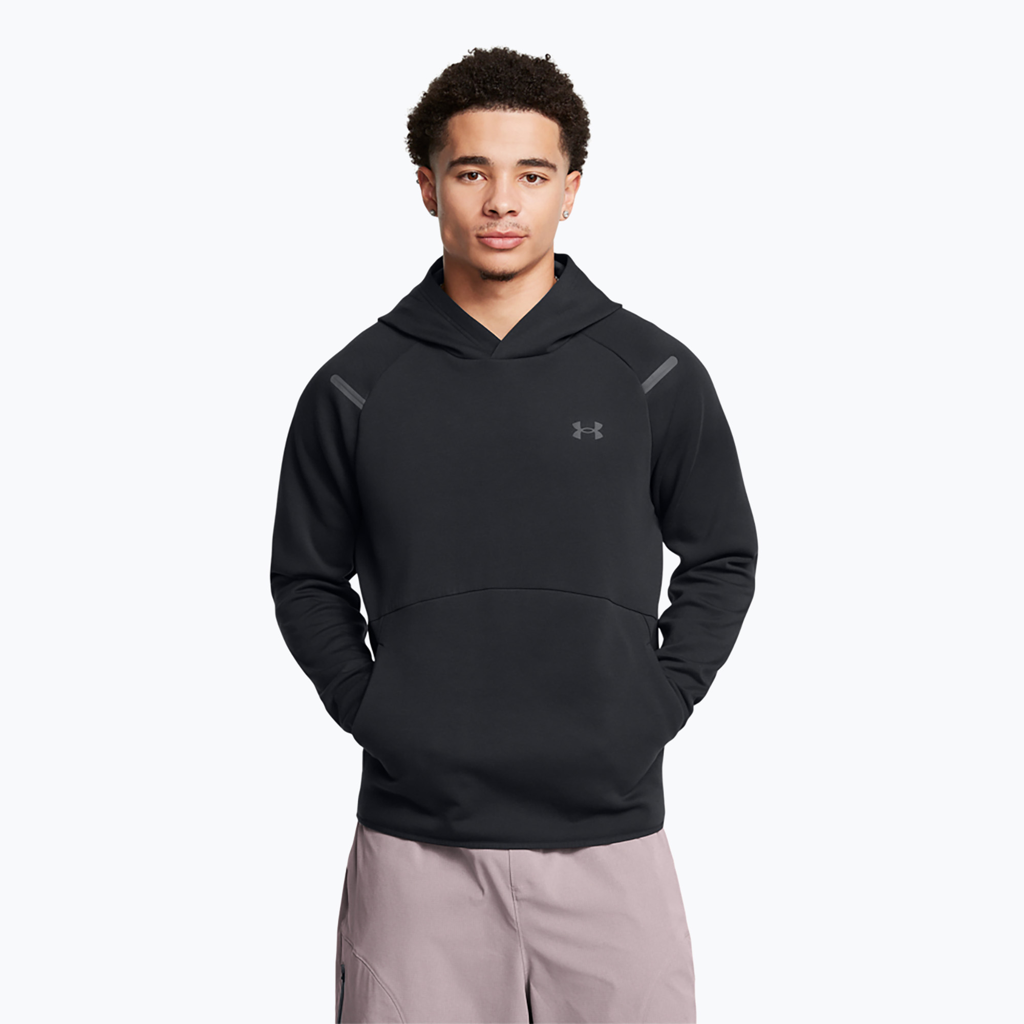 Bluză pentru bărbați Under Armour Unstoppable Fleece Jgr black/black (Unstoppable Fleece Jgr 1389350-001)