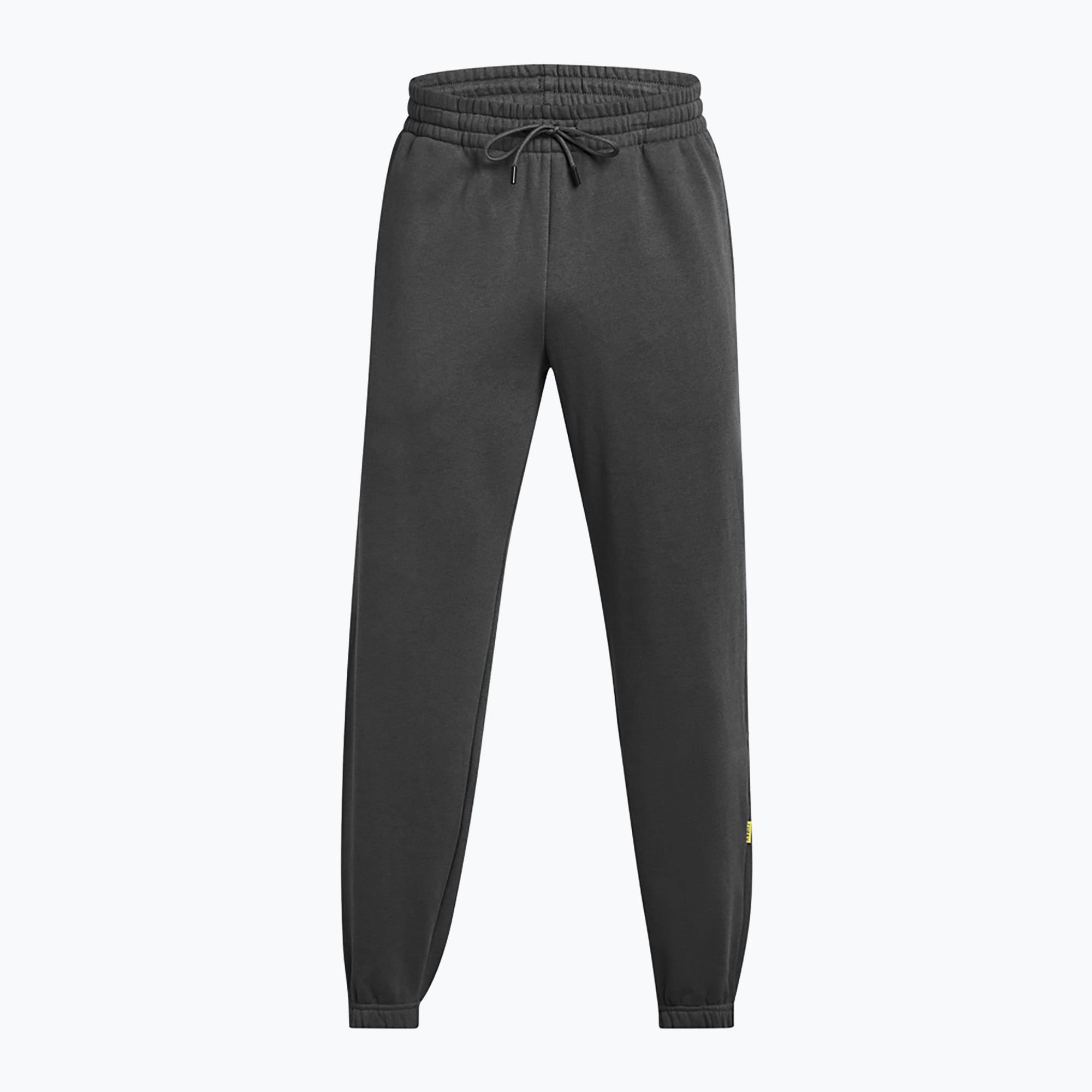 Pantaloni pentru bărbați Under Armour Curry Splash Jogger castlerock full heather/black (Curry Splash Jogger 1387097-025)