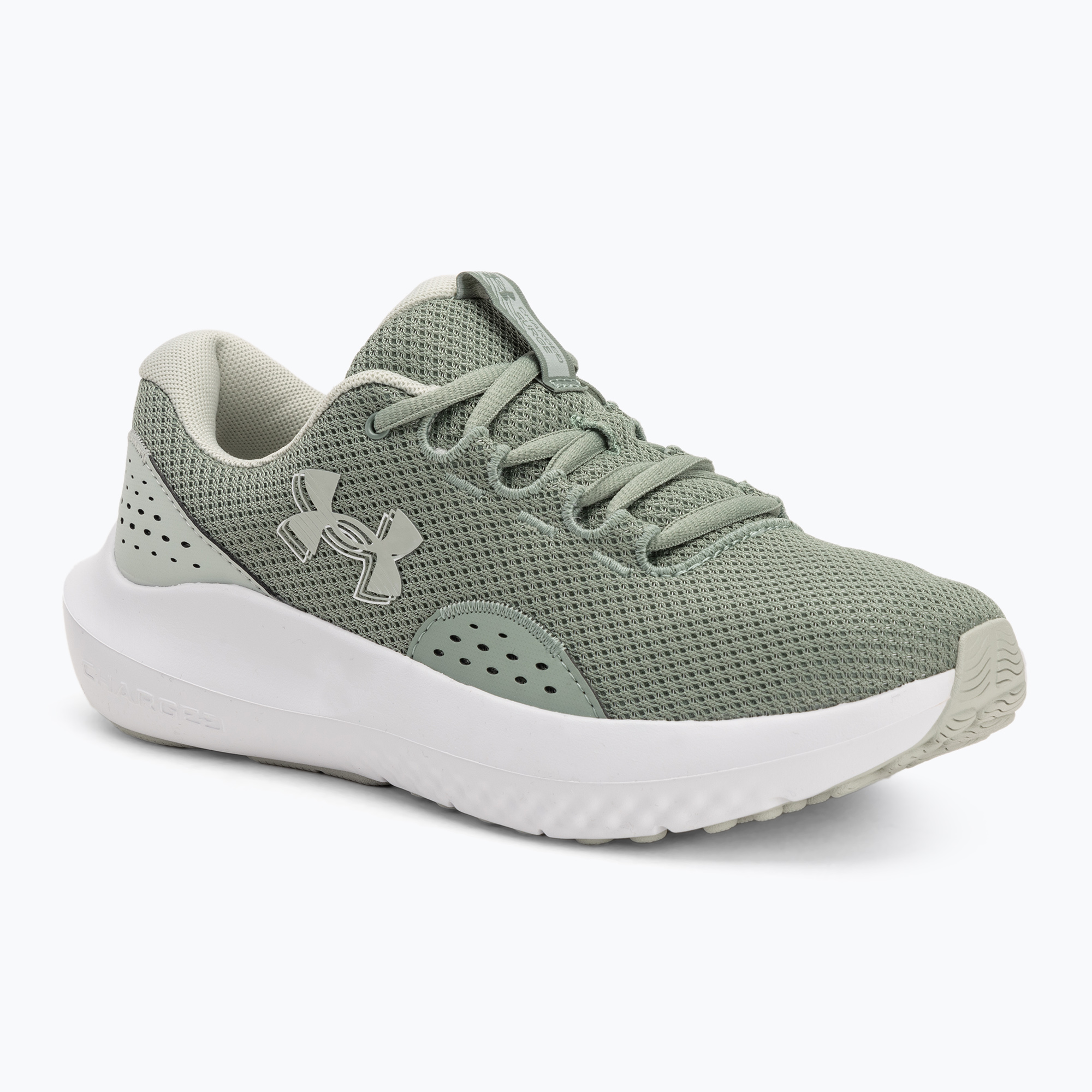 Încălțăminte de alergare pentru femei Under Armour Charged Surge 4 silica green/hydro green/hydro green (Charged Surge 4 3027007-348)