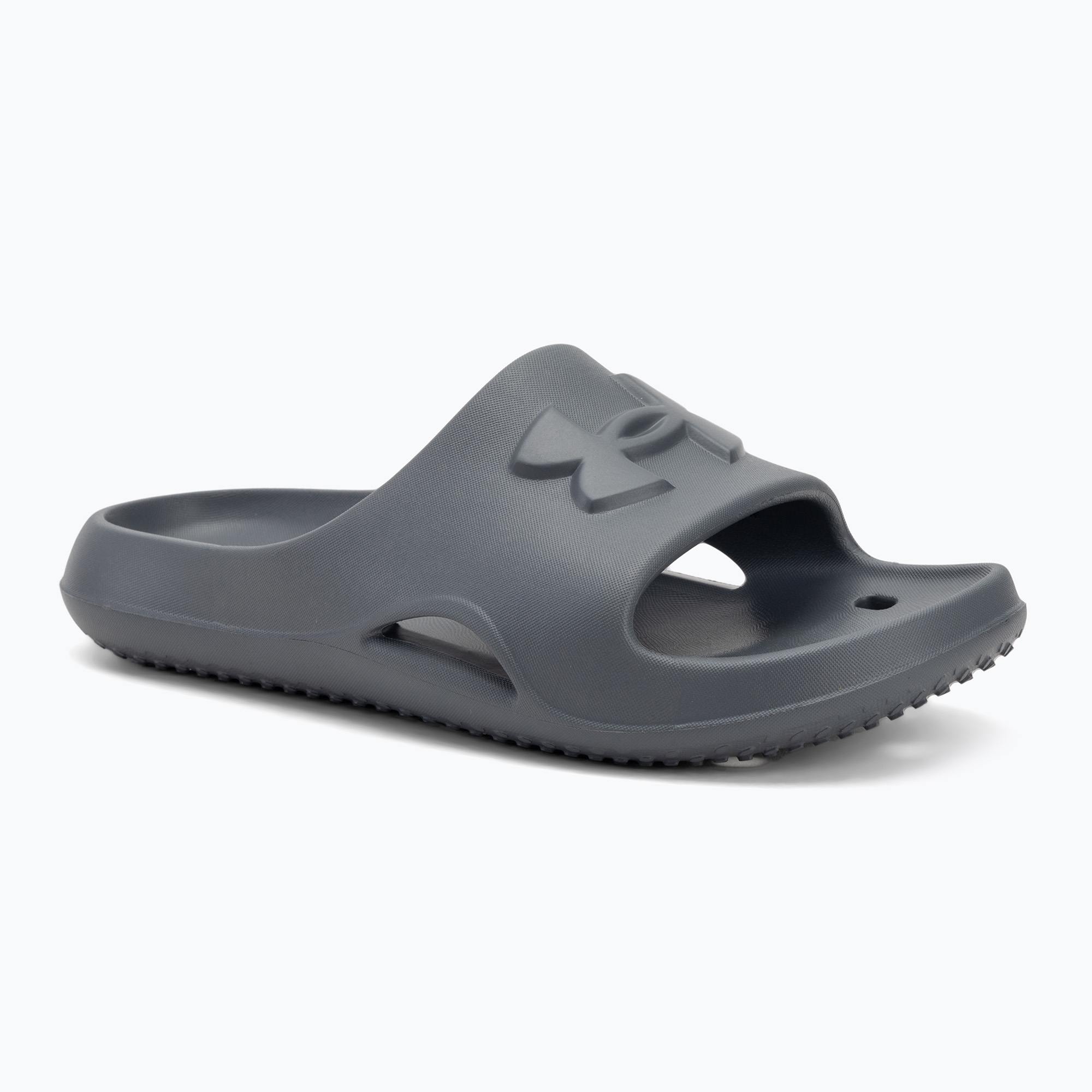 Papuci pentru bărbați Under Armour Locker V Slide castlerock/castlerock/anthracite (Locker V Slide 3028094-025)