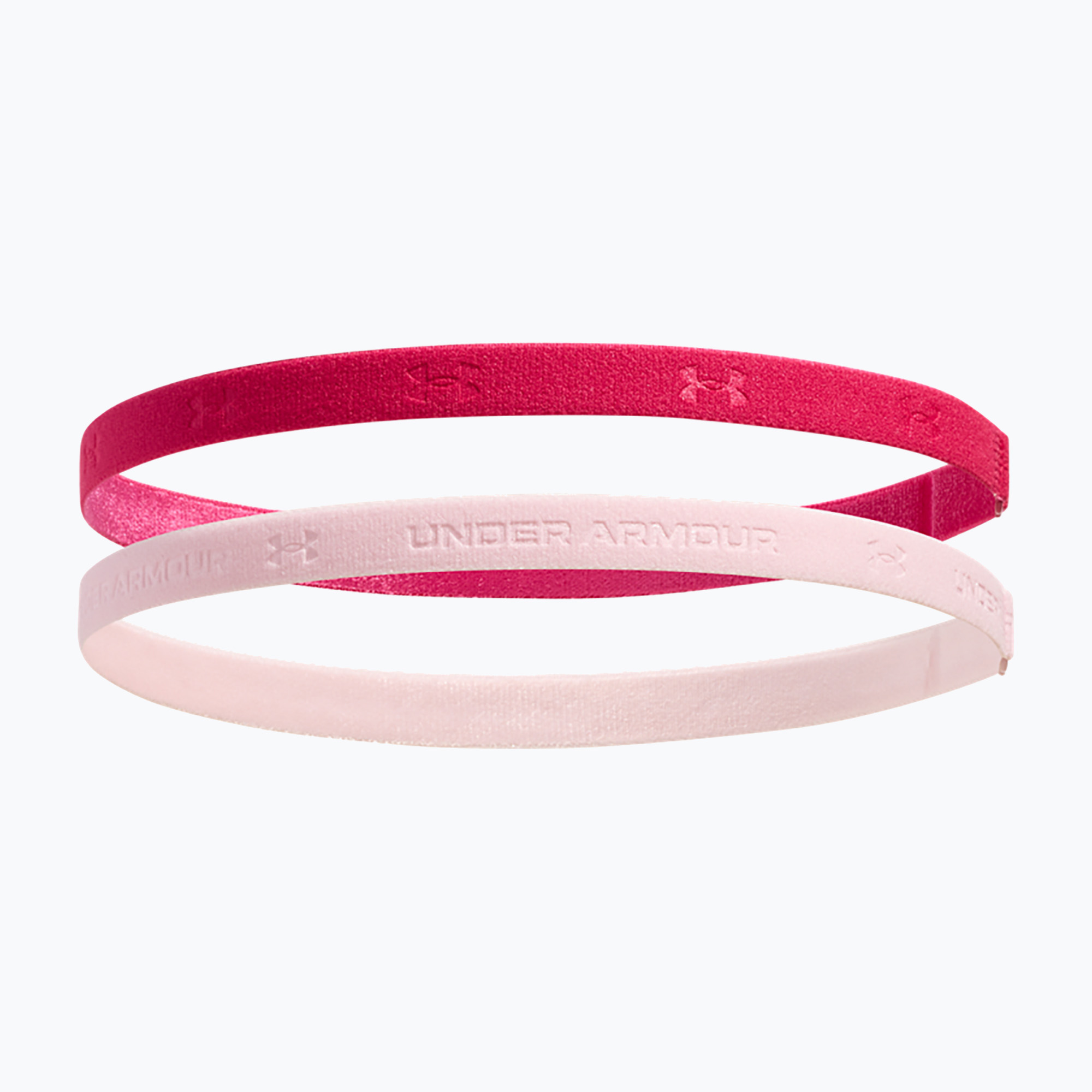 Bandană de cap Under Armour Mini Bands (2 buc.) shaded fuchsia/prime pink (Mini Bands 1376723-681)