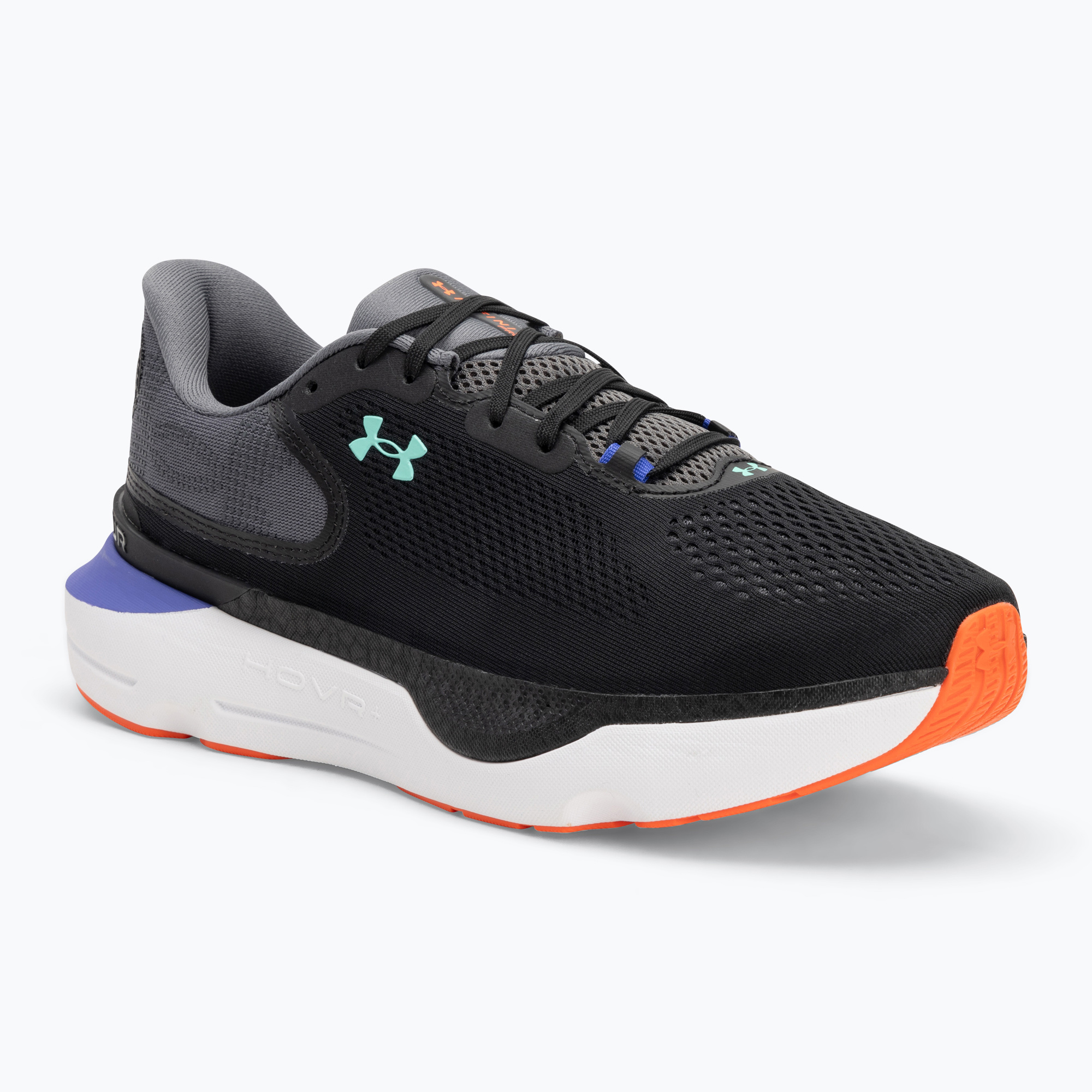 Încălțăminte de alergare pentru bărbați Under Armour Innfinite Pro 2 black/virtual violet/comet green (Innfinite Pro 2 3028168-003)