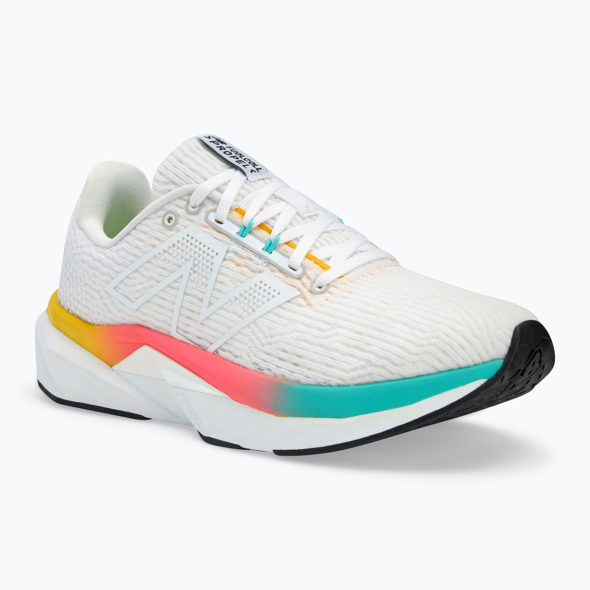 Încălțăminte de alergare pentru femei New Balance FuelCell Propel v5 white (FuelCell Propel V5 WFCPRLC5)