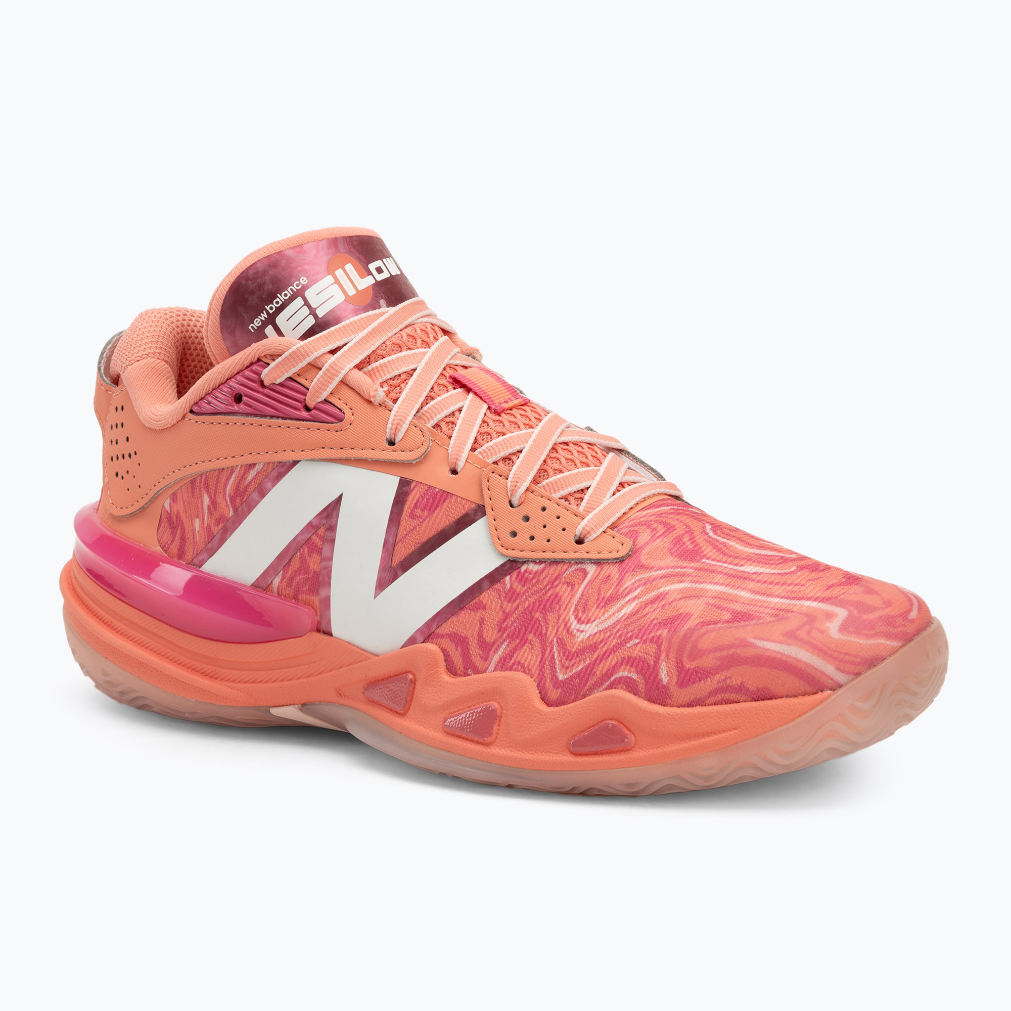 Încălțăminte de baschet pentru bărbați New Balance Hesi Low V2 red (Hesi Low V2 BBHSLFV2.D.120)