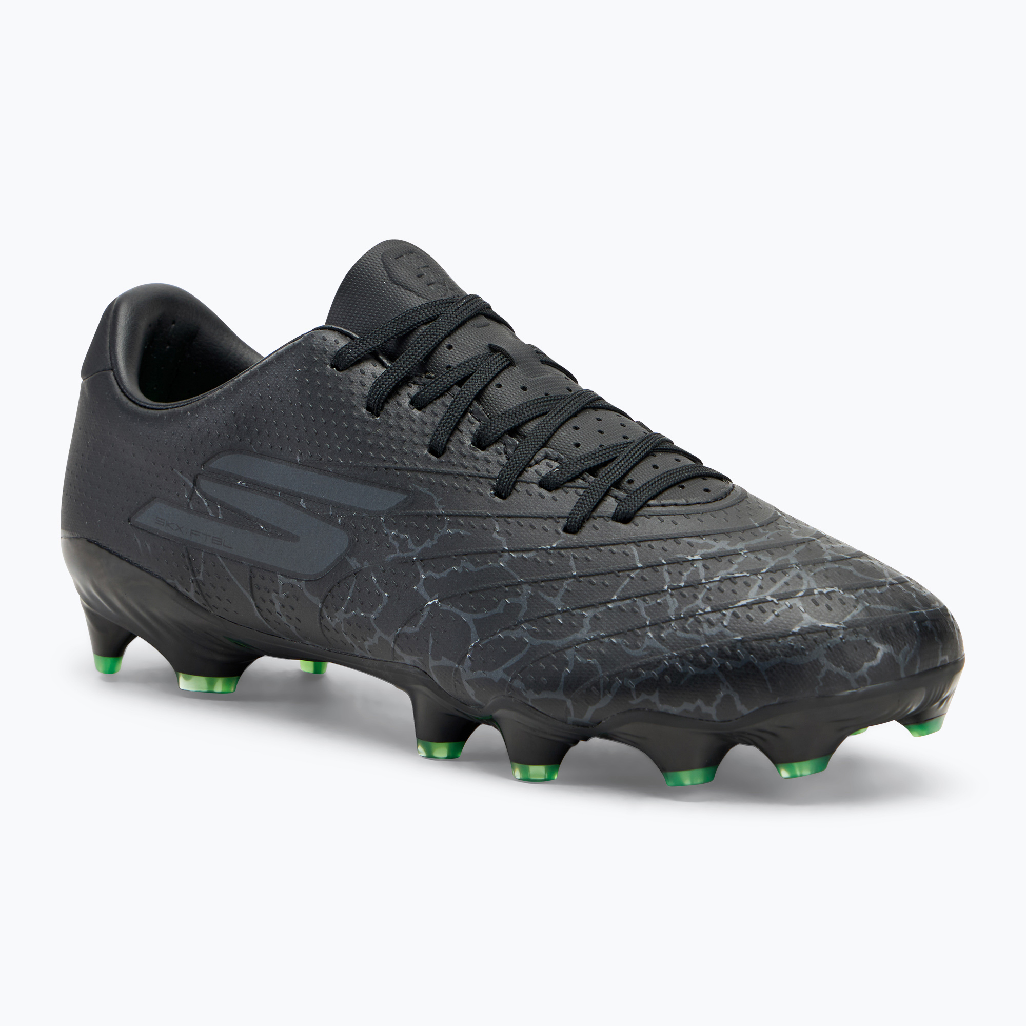 Încălțăminte de fotbal pentru bărbați Skechers SKX Academy Gold 1.5 FG black/silver (Academy Gold 1.5 252017 BKSL)