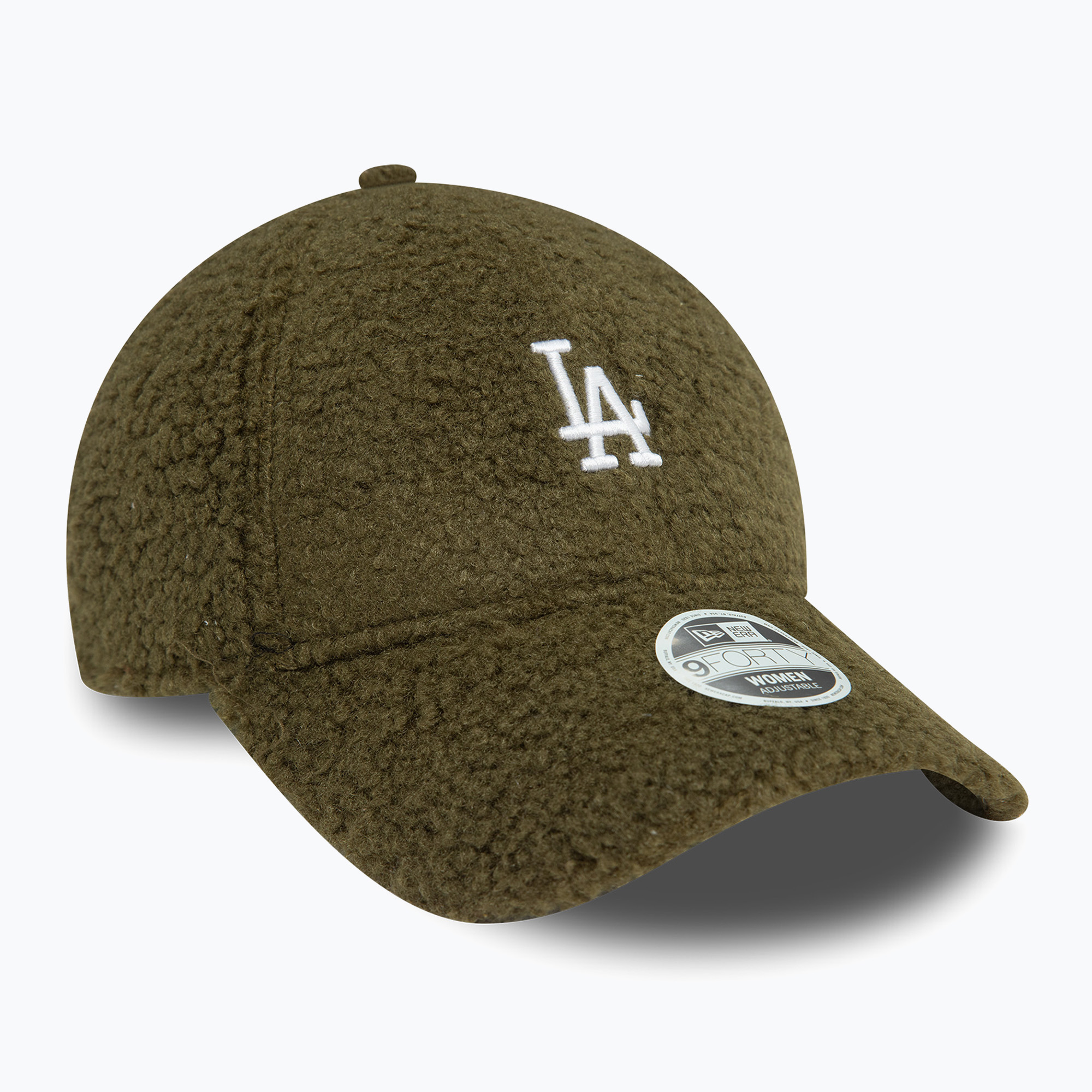 Șapcă pentru femei New Era Borg 9FORTY Los Angeles Dodgers dark green (Borg 9FORTY Los Angeles Dodgers 60580744)