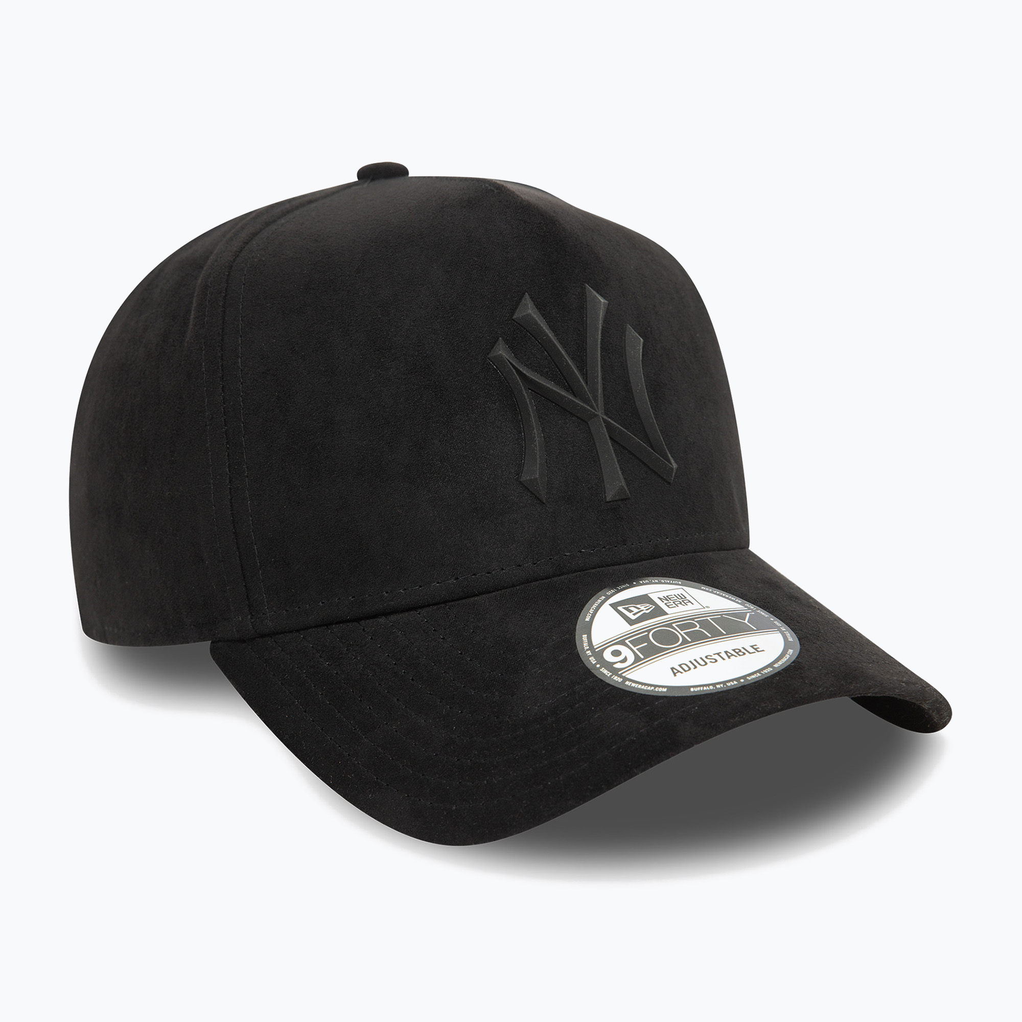 Șapcă New Era Faux Suede 9FORTY Eframe New York Yankees black