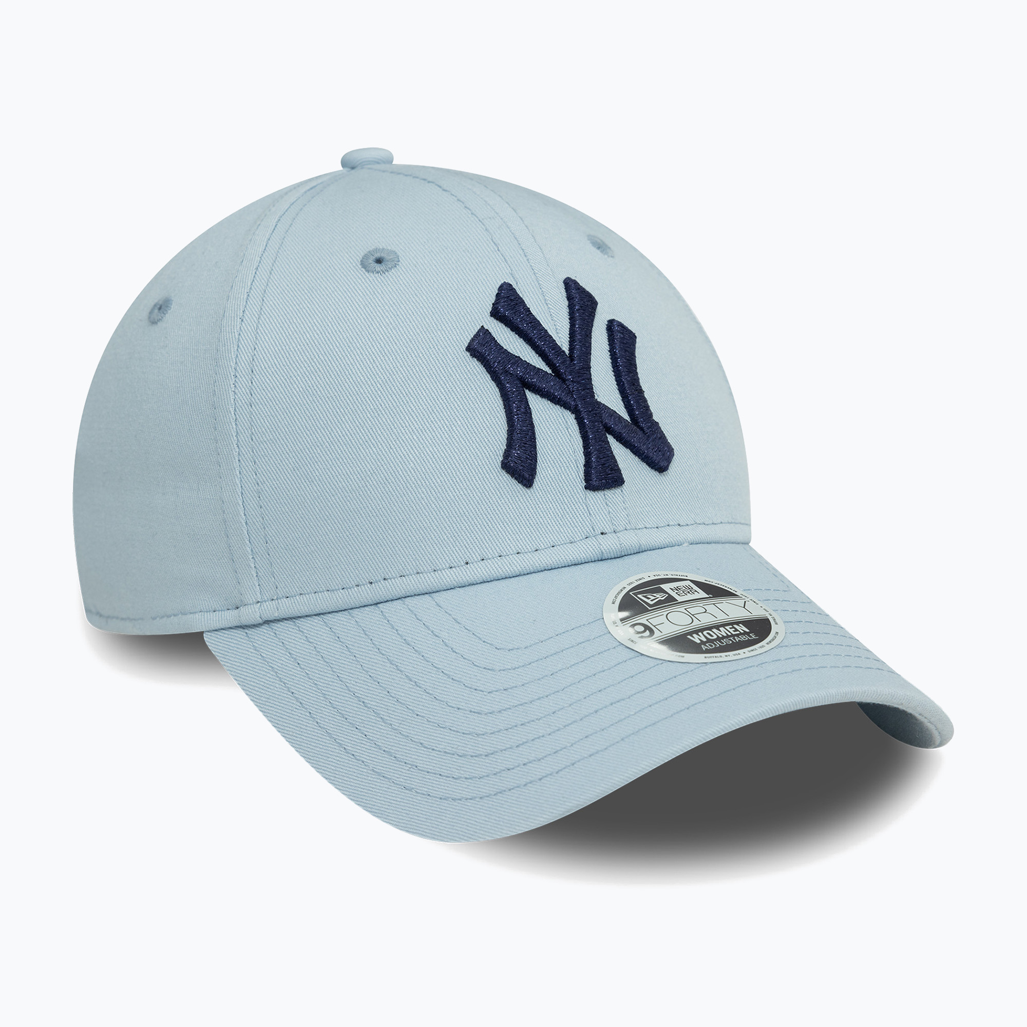 New Era Metallic Logo 9Forty New York Yankees șapcă de baseball albastru pastel (Metallic Logo 9Forty New York Yankees 60595488)