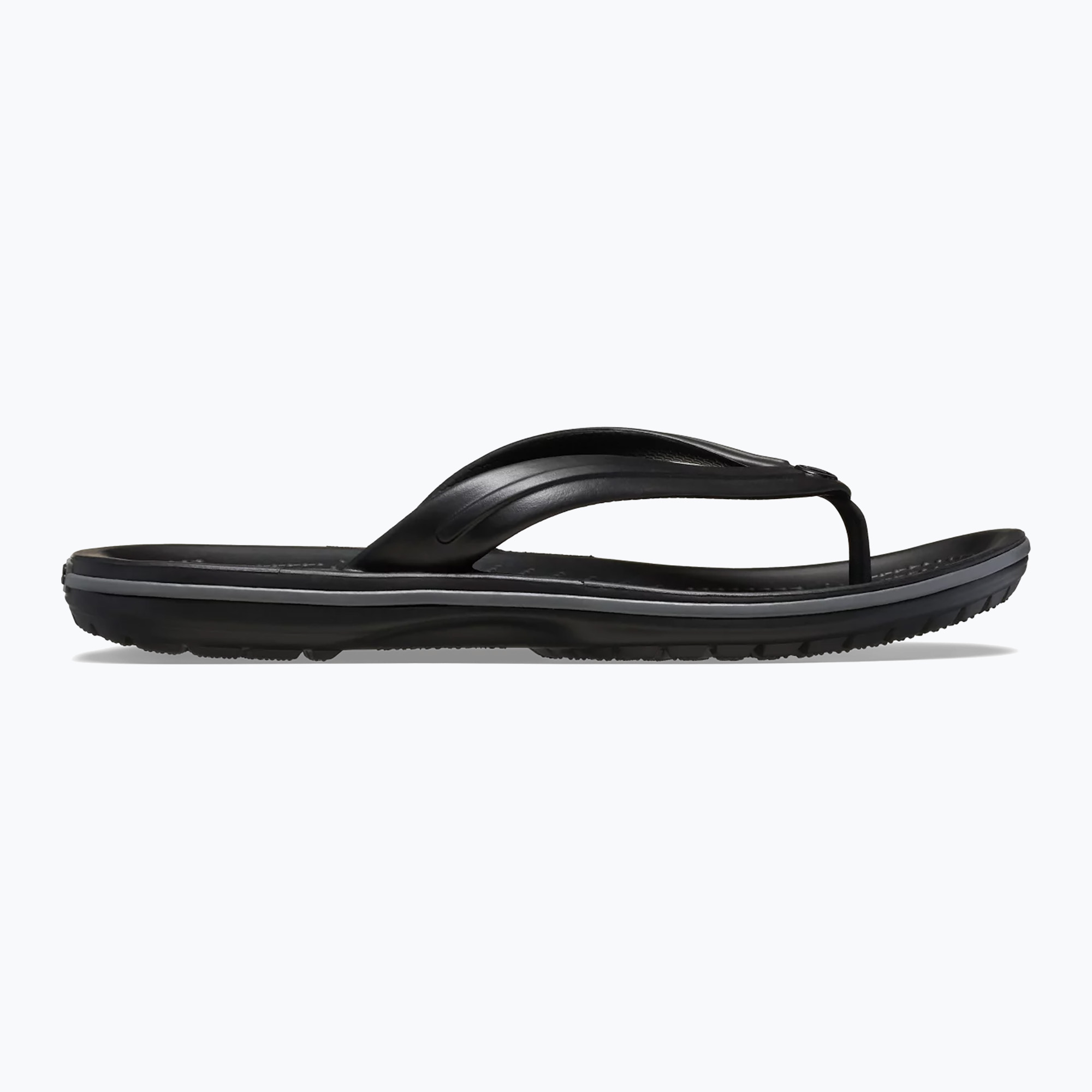 Papuci Crocs Crocband Flip black/slate grey (Crocband Flip 11033-0DD)