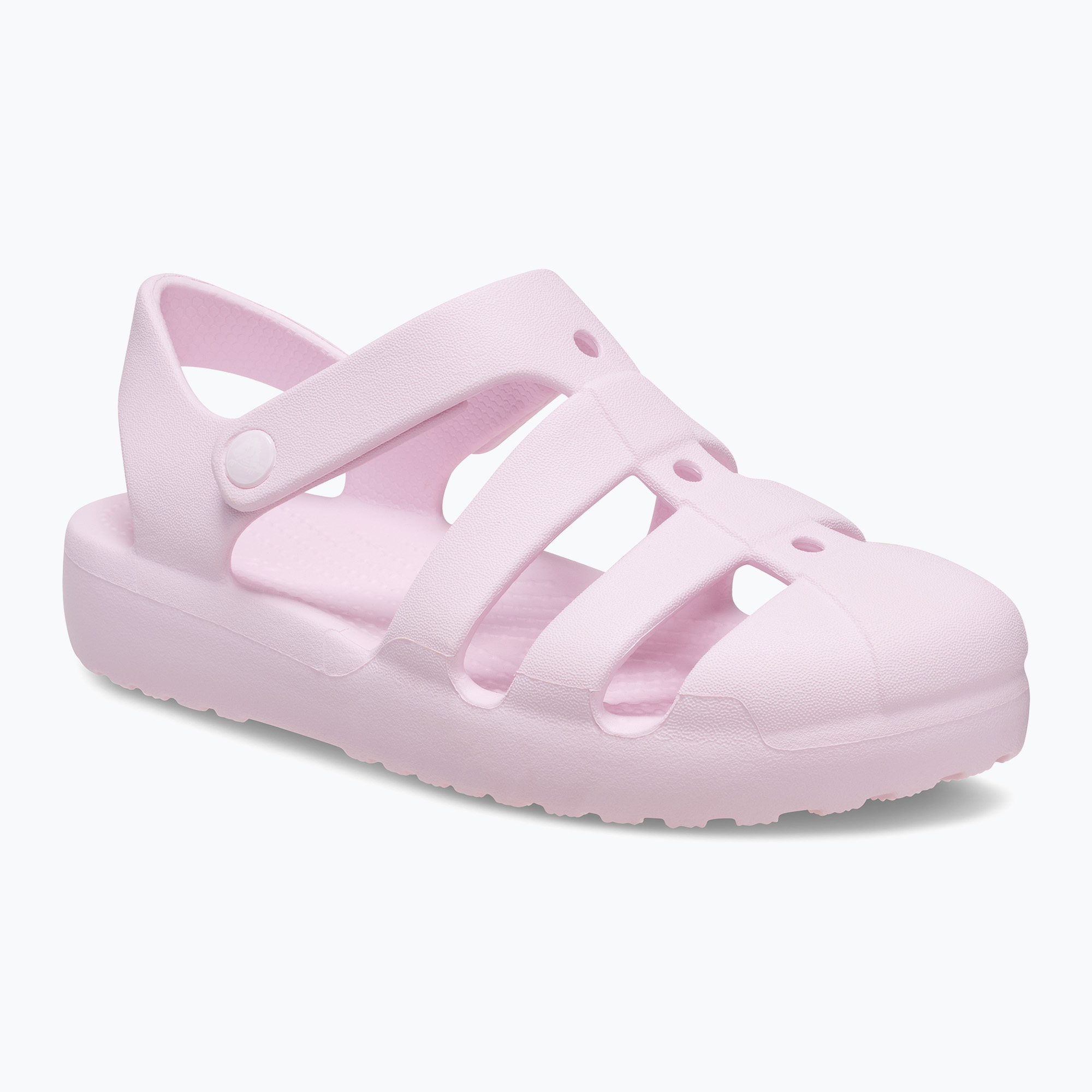 Sandale pentru copii Crocs Classic Fisherman Kids pink milk (Classic Fisherman Kids 210625-6ZW)