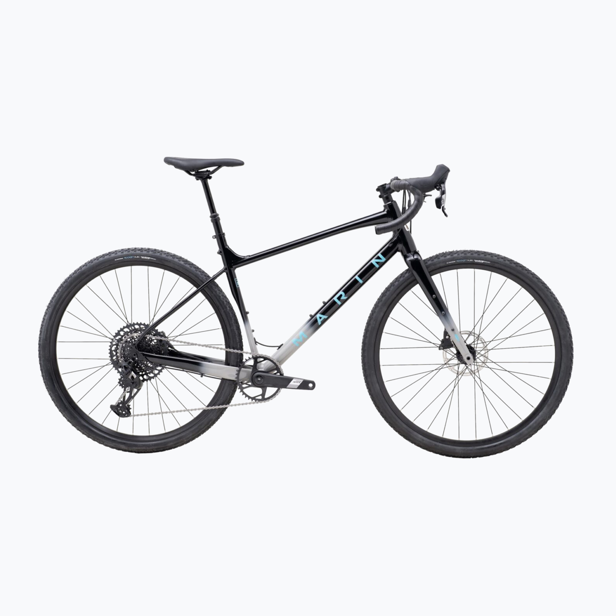 Bicicletă gravel Marin Gestalt XR 700C gloss black/gray/blue (Gestalt XR 700C 737569003)