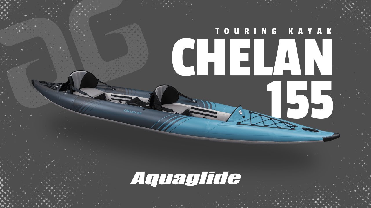 Aquaglide Chelan 155 albastru 584121106 Caiac gonflabil pentru 2 persoane Aquaglide Chelan 155 albastru 584121106