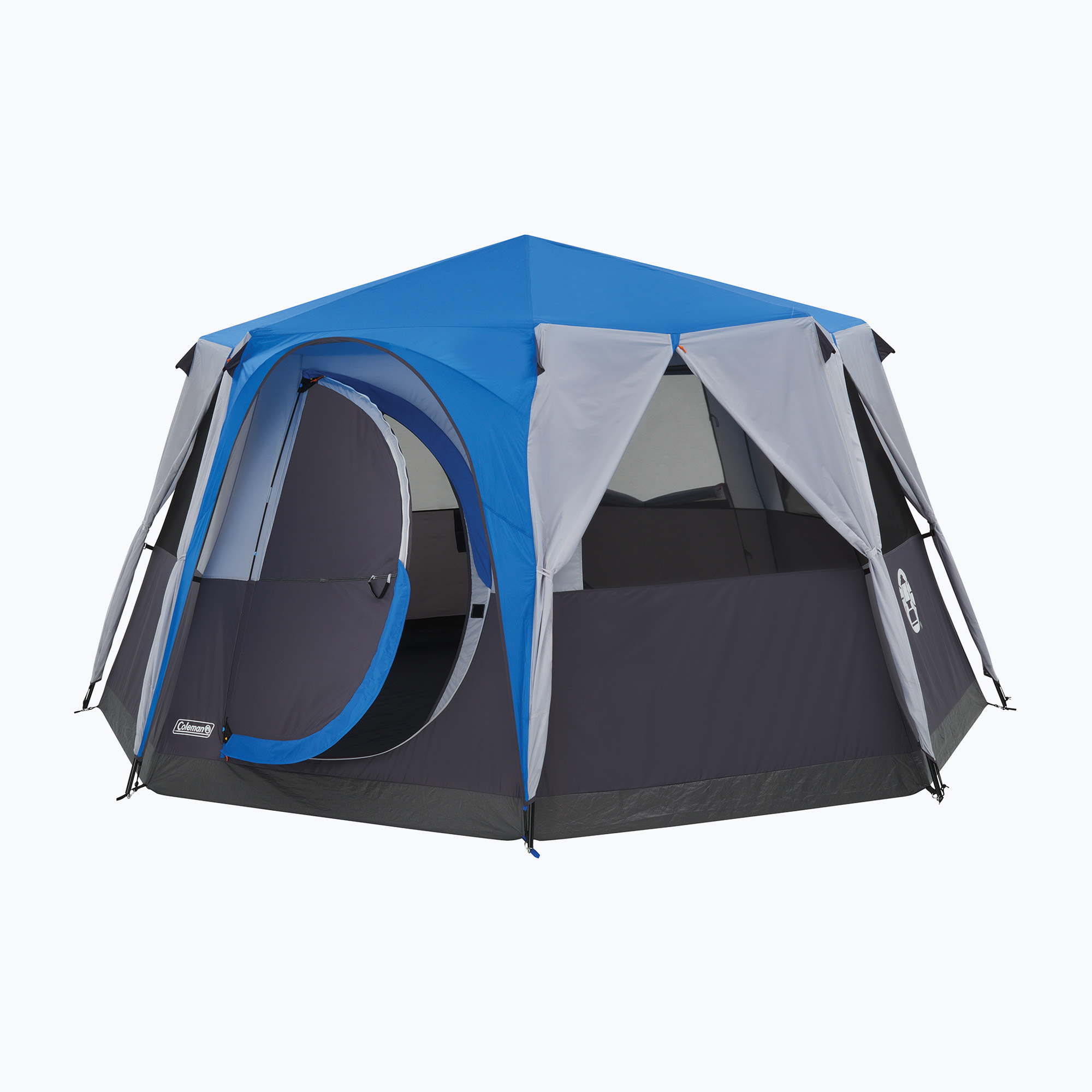 Cort de camping pentru 8-persoane Coleman Cortes Octagon 8 blue (Cortes Octagon 8 2000030279)