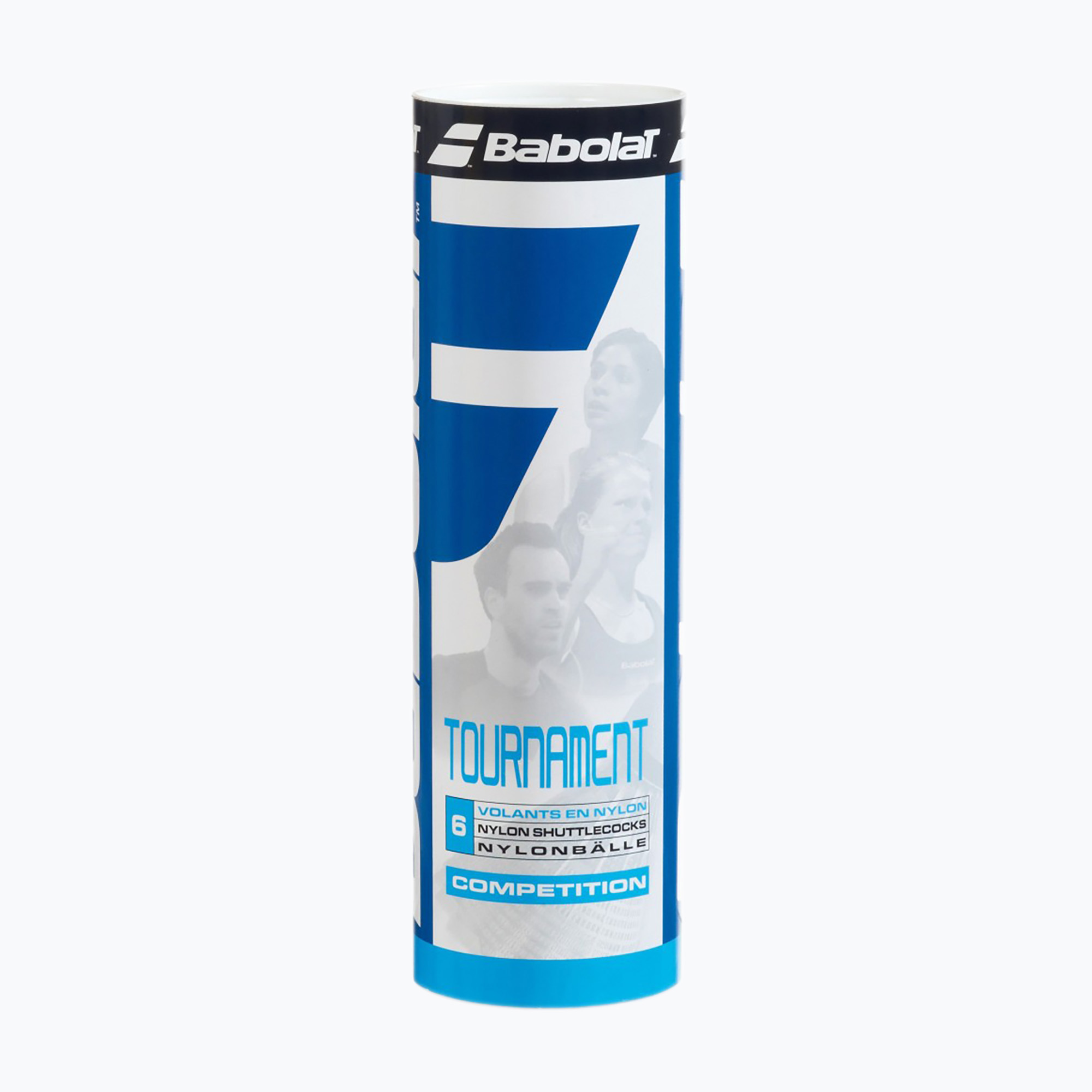 Fluturași de badminton Babolat Tournament fast 6 buc. white (Tournament 562004)