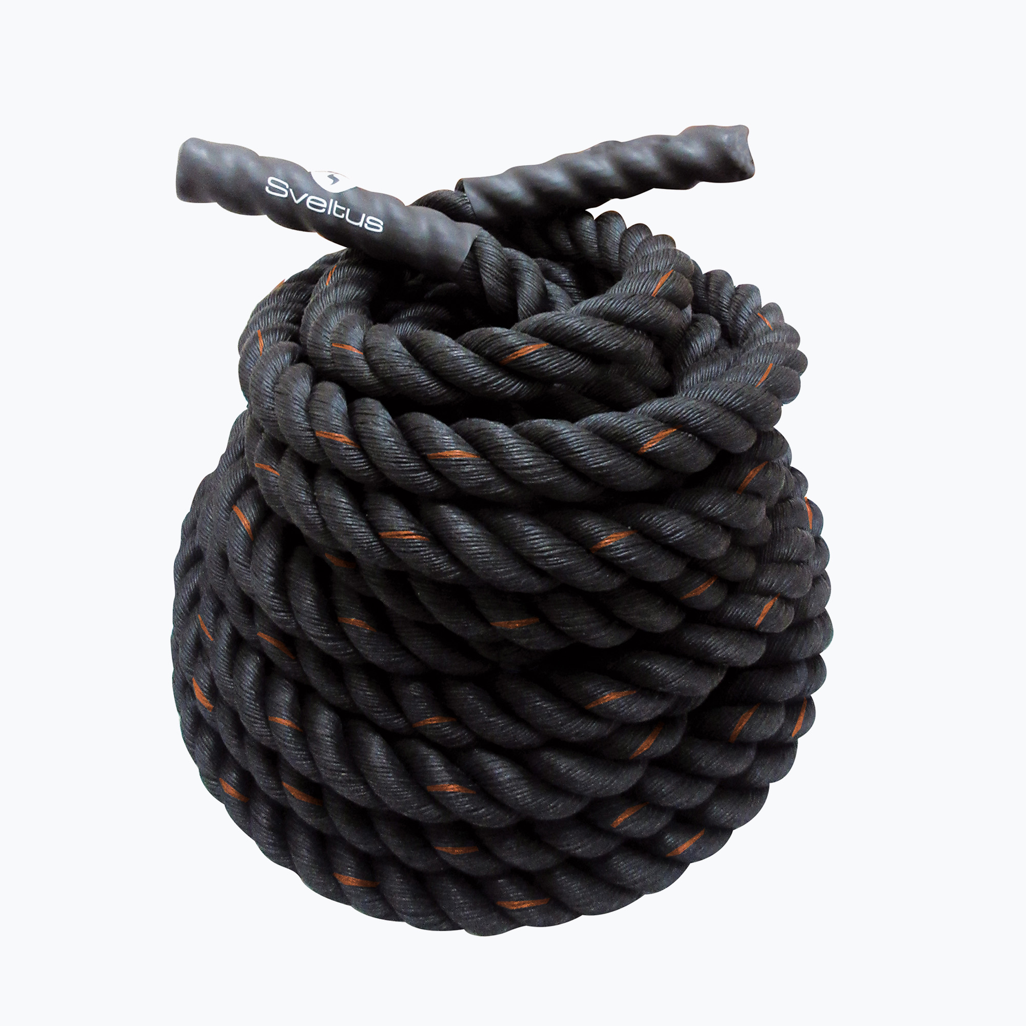 Frânghie de antrenament  Sveltus Battle 38 mm 1 m black