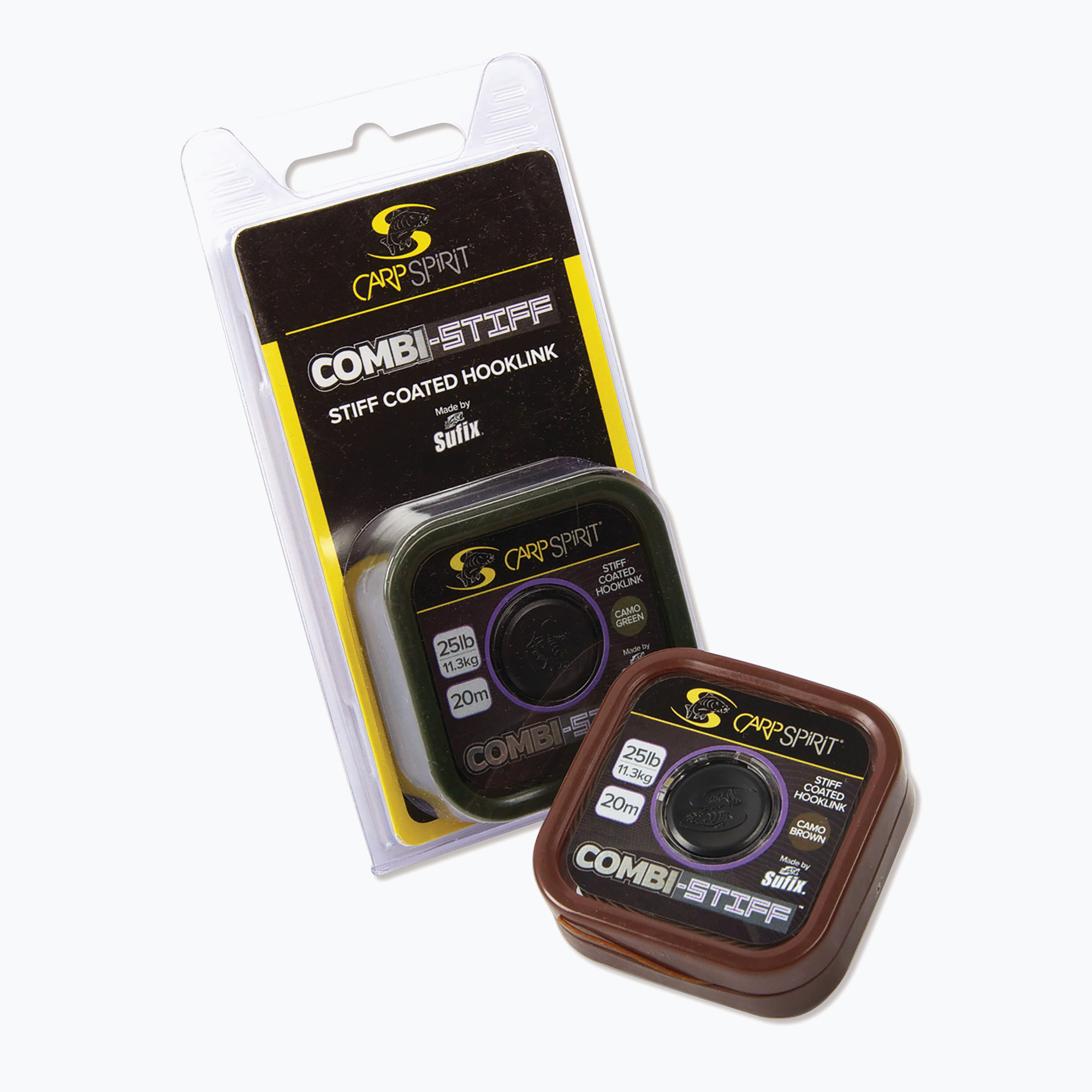 Leader împletitură Carp Spirit Combi Stiff 20M maro ACS640072 (Combi Stiff 20M ACS640072)