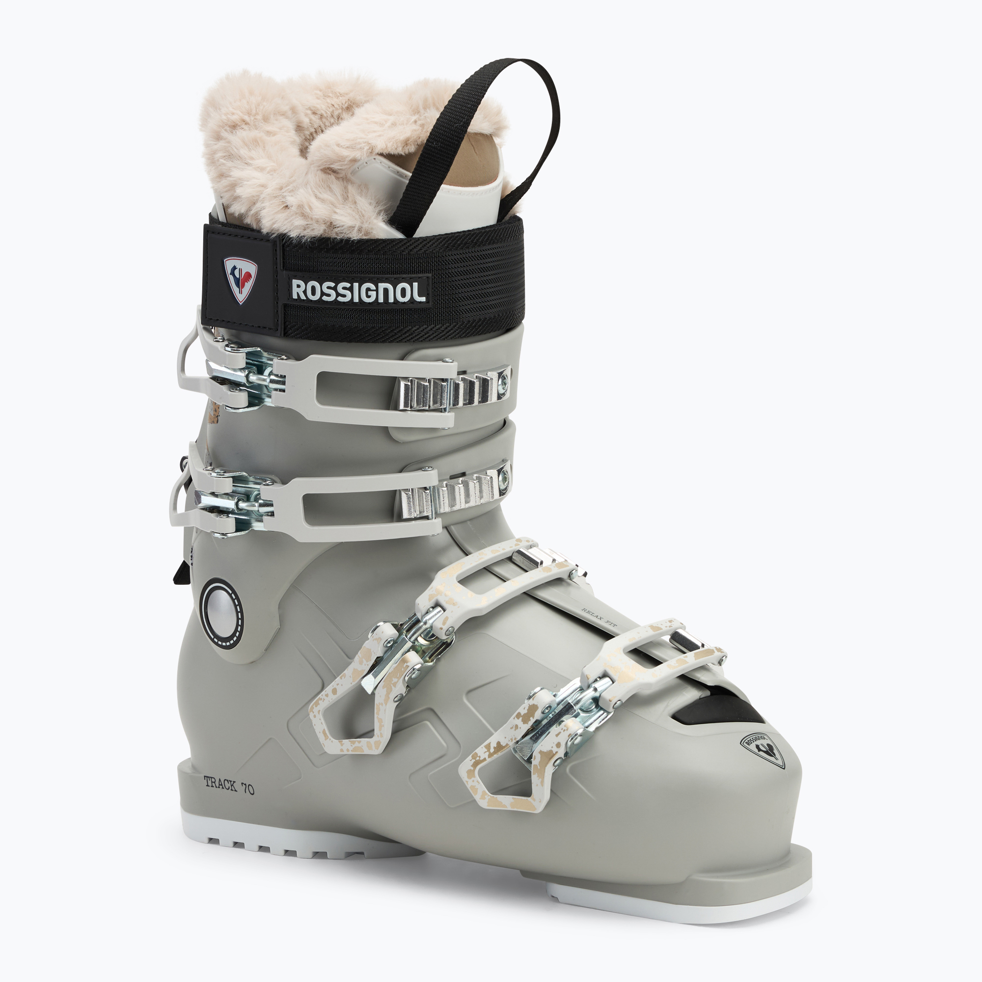 Ghete de schi pentru femei Rossignol Track 70 W cloud grey (Track 70 W RBM4250)