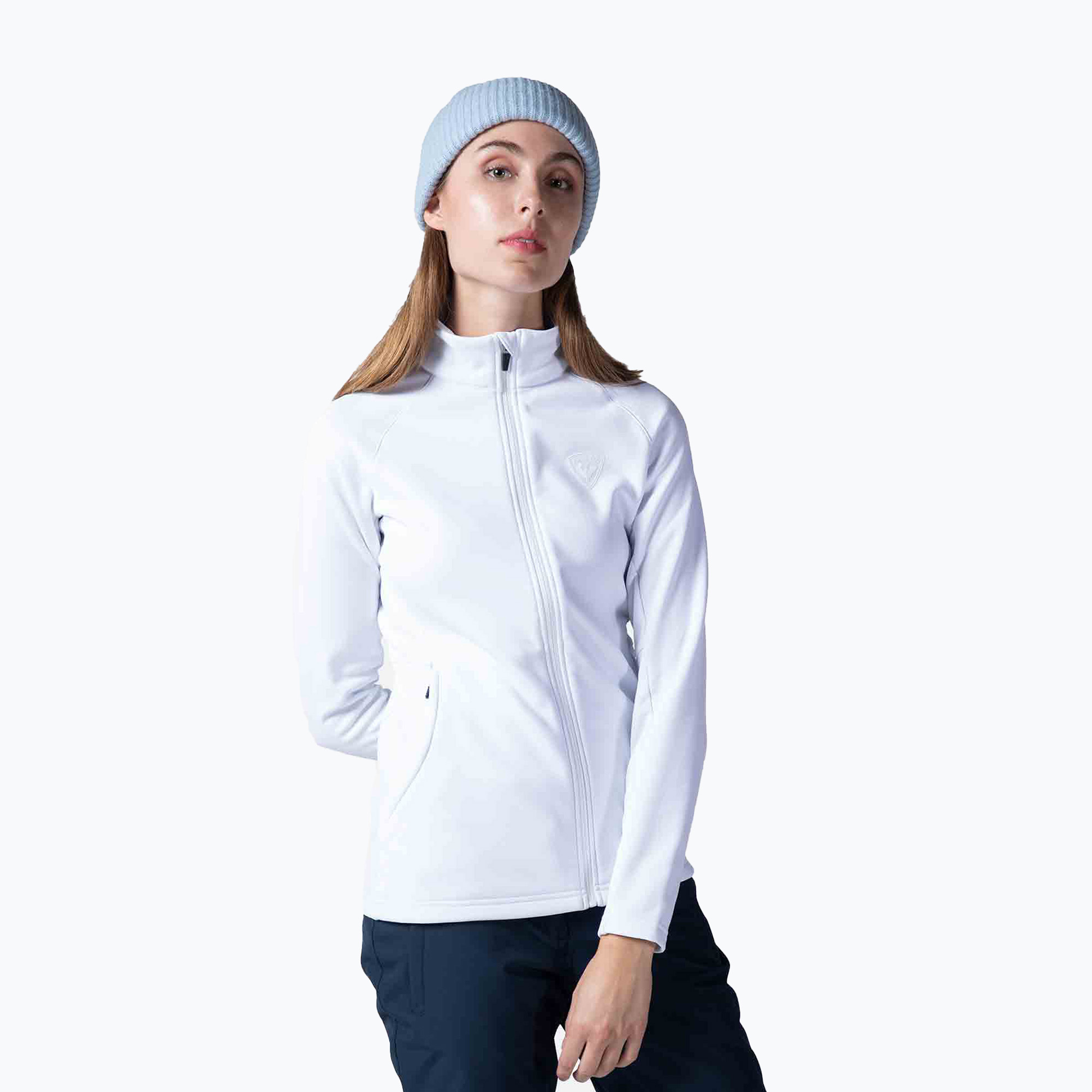 Tricou de schi Rossignol Classique Clim pentru femei, alb (Classique Clim RLMWL05)