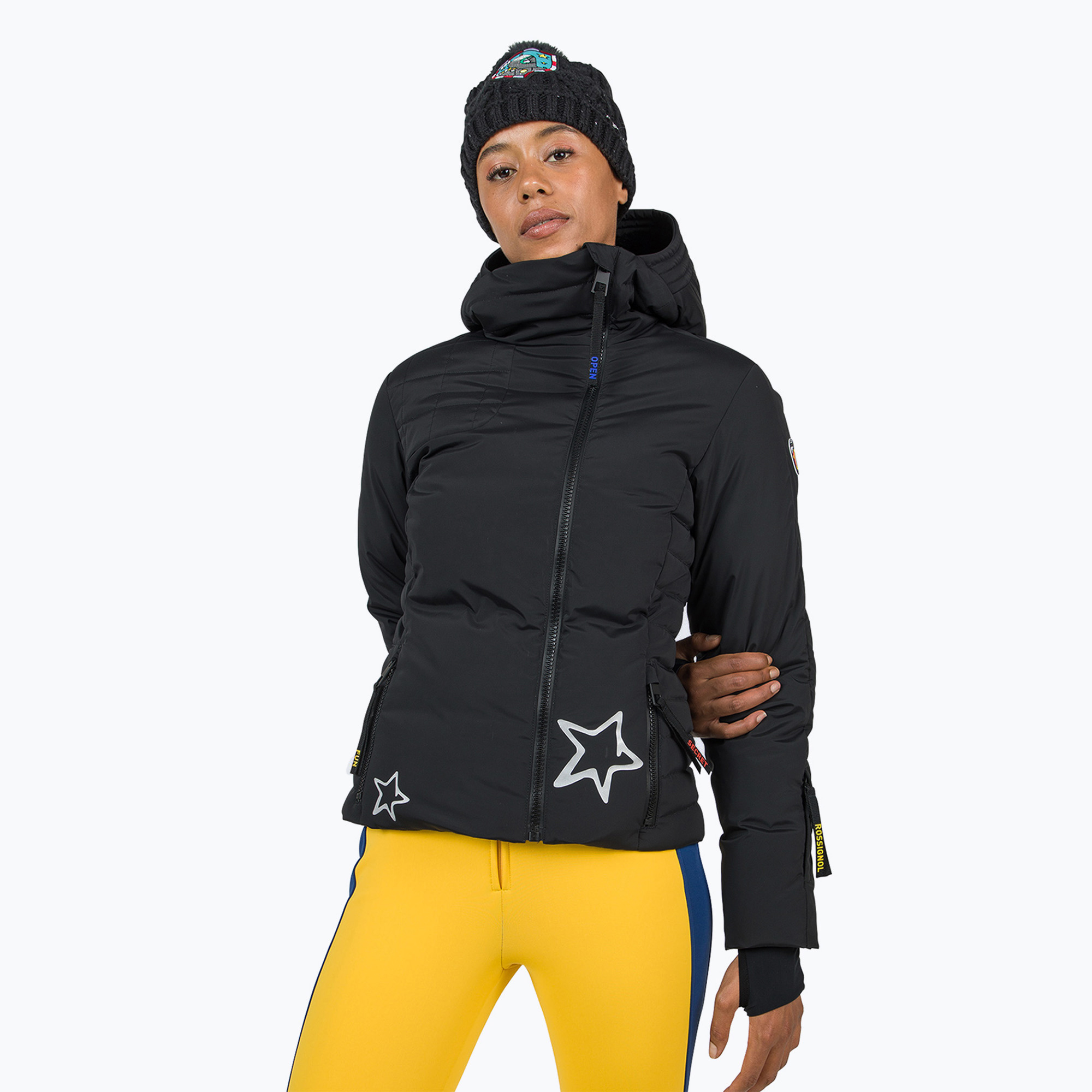 Jachetă de schi pentru femei Rossignol Stellar Down negru
