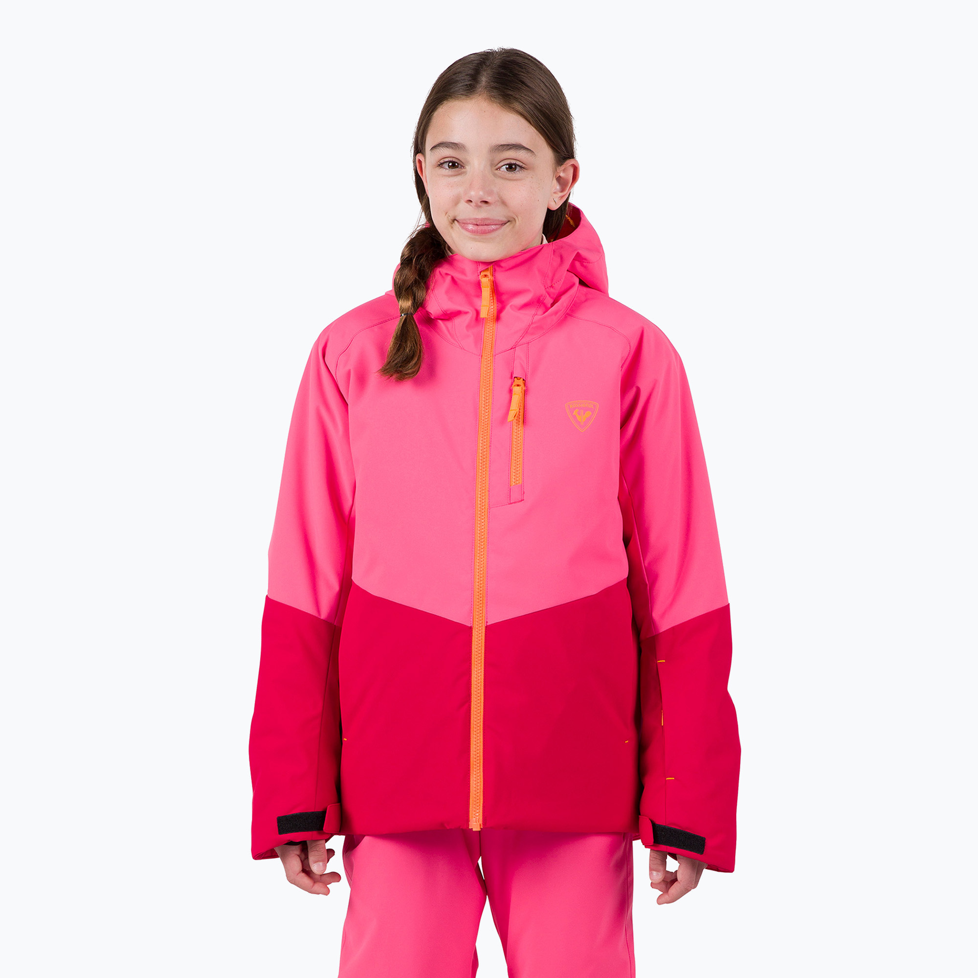 Geacă de schi pentru copii Rossignol Wispile ruby red (Wispile RLNYJ02)