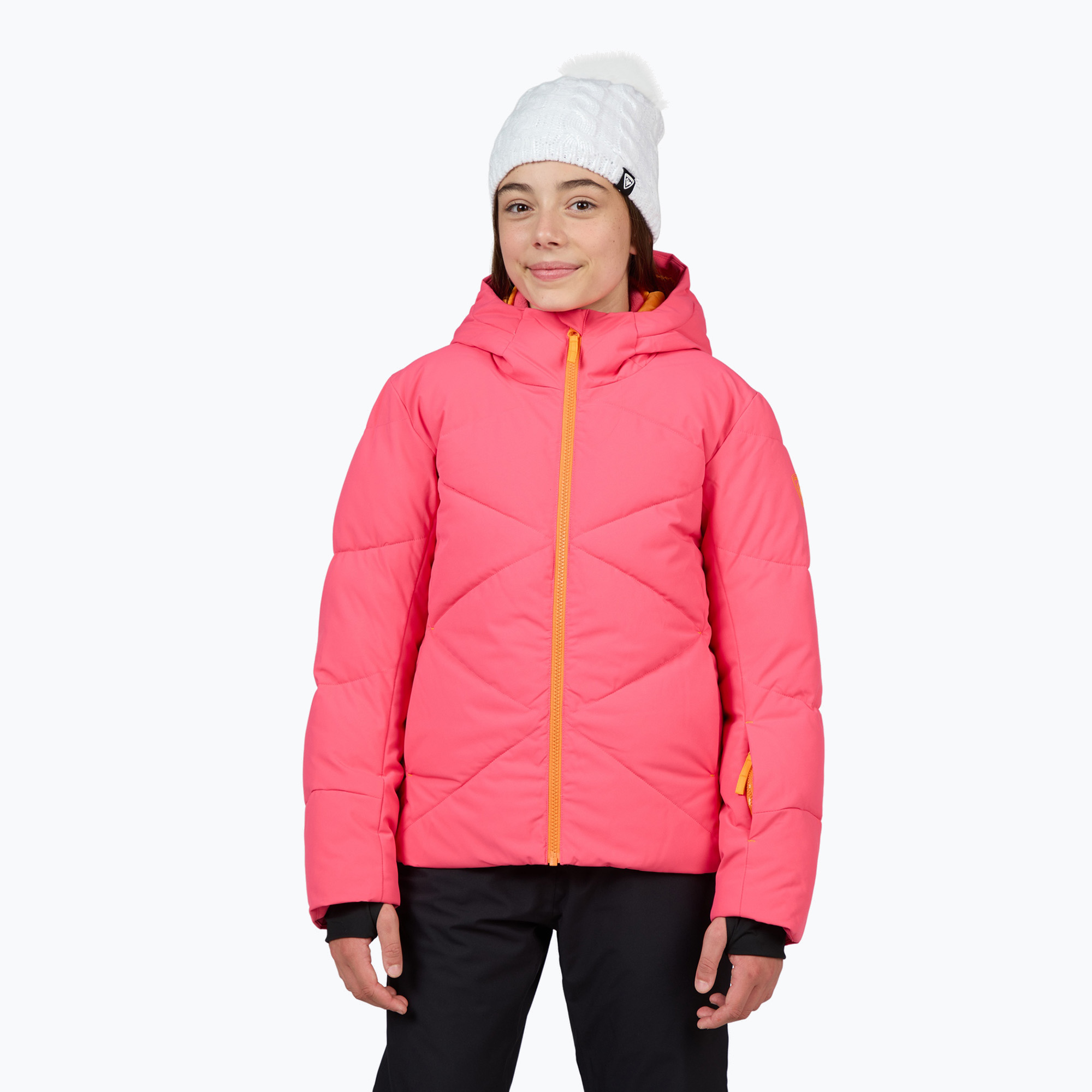 Geacă de schi pentru copii Rossignol Girl Staci tea rose (Girl Staci RLNYJ05)