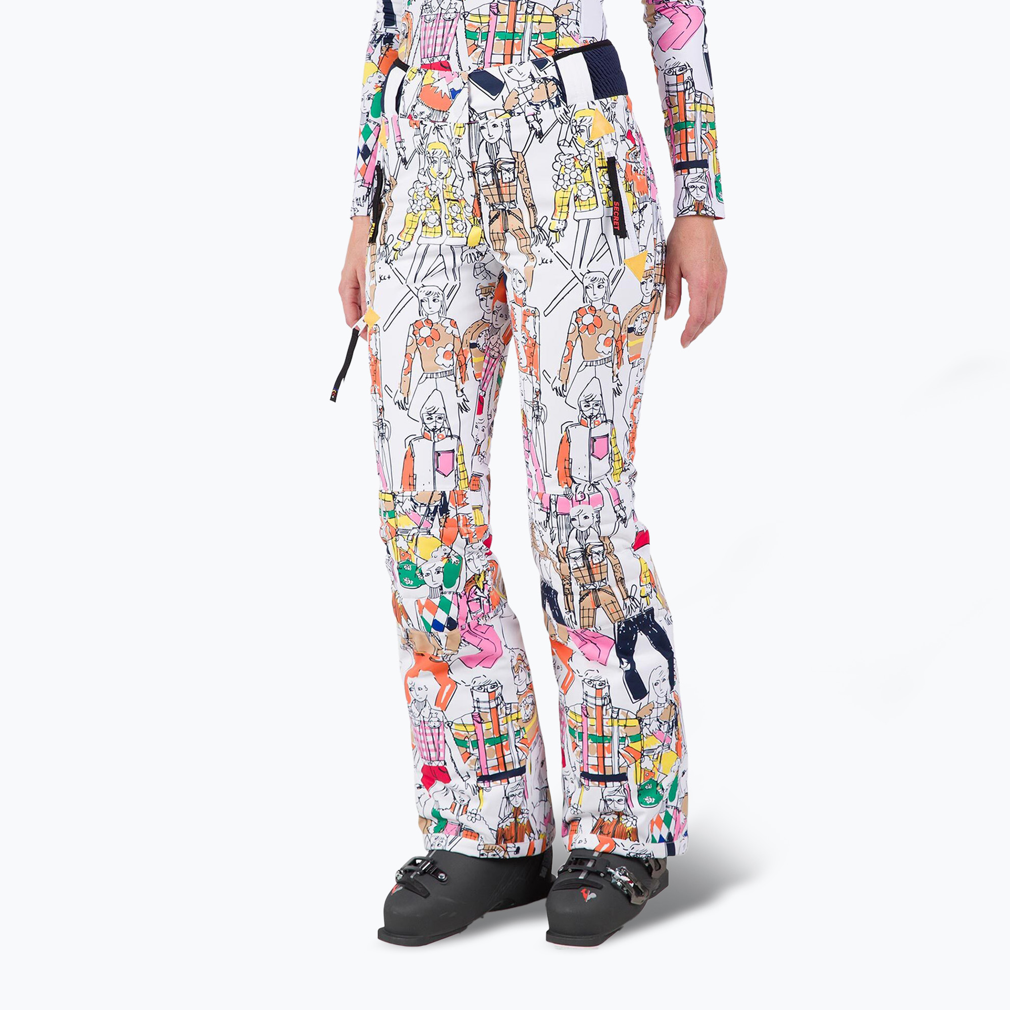 Pantaloni de schi pentru femei Rossignol Sublim Str multico (Sublim Str RLNWP14_995)