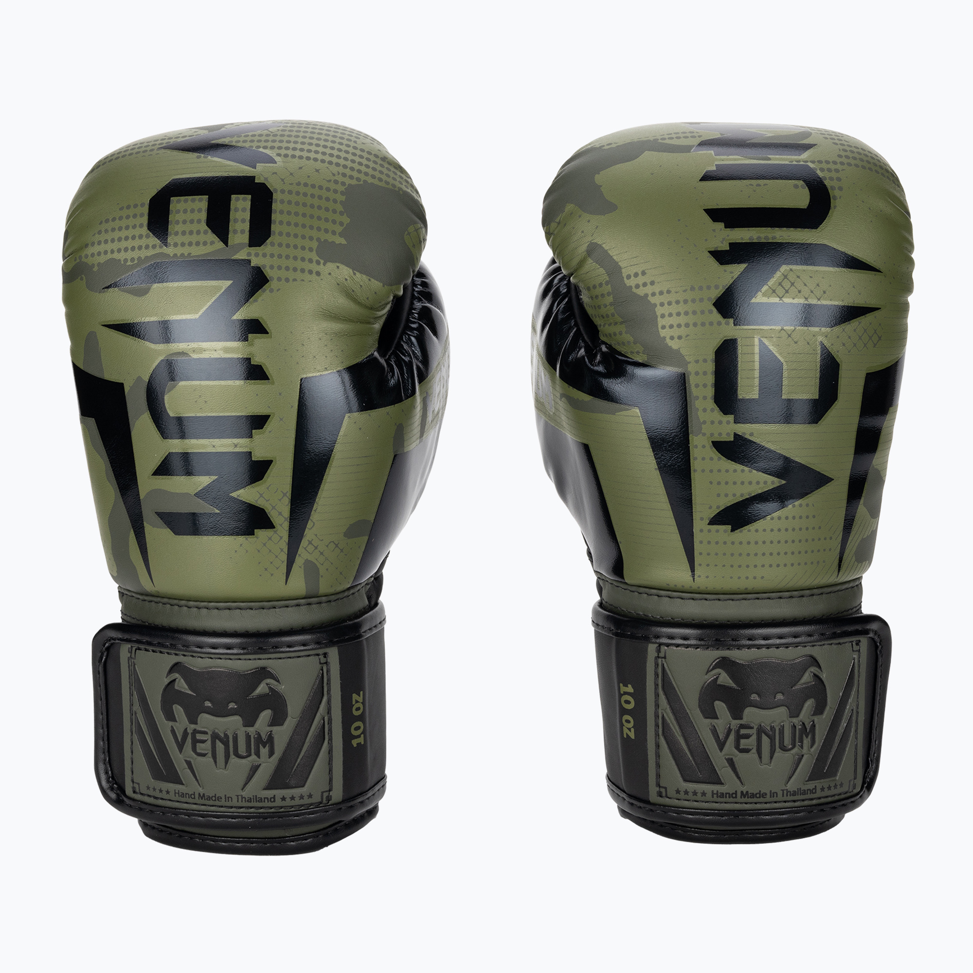 Mănuși de box Venum Elite khaki camo