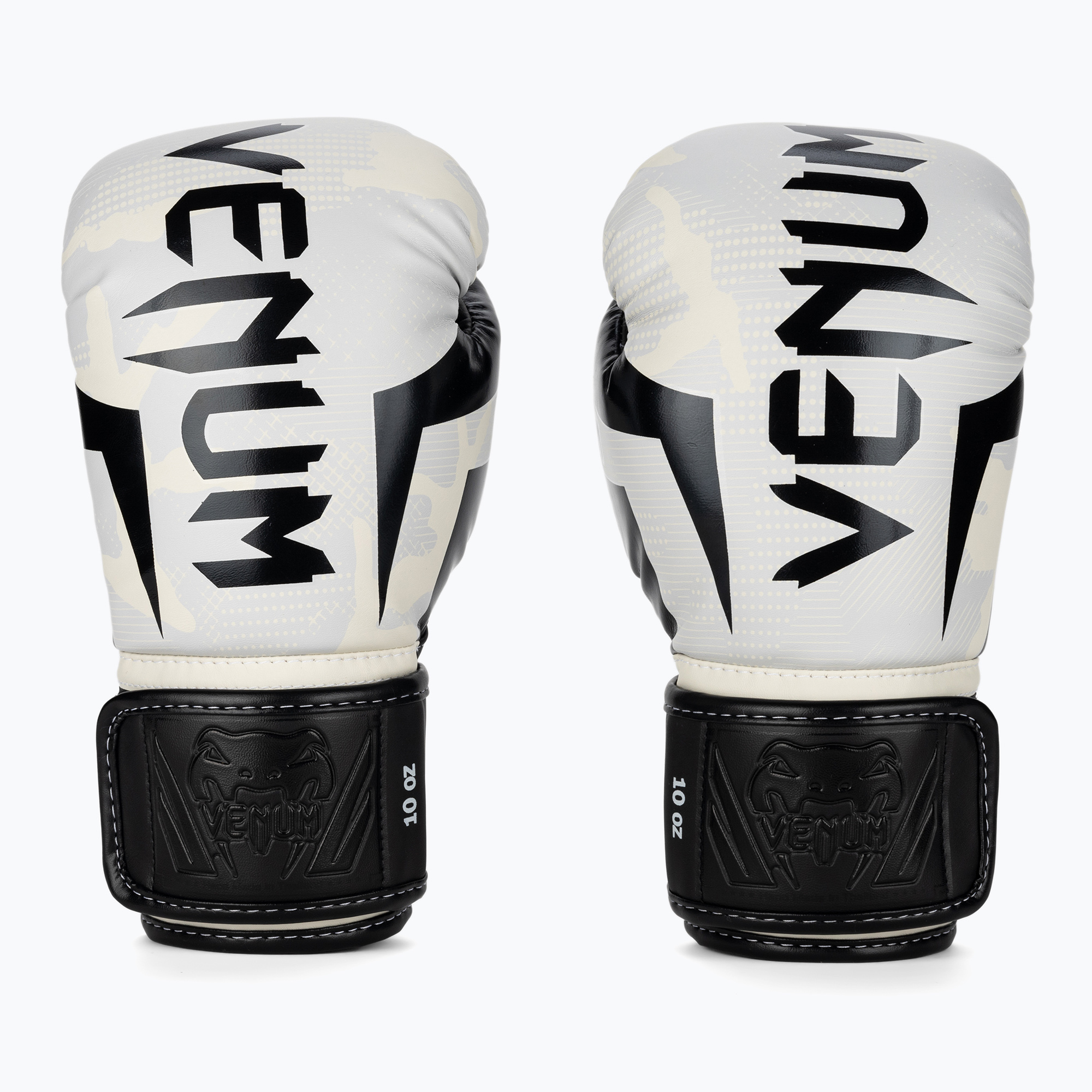 Mănuși de box Venum Elite white/camo