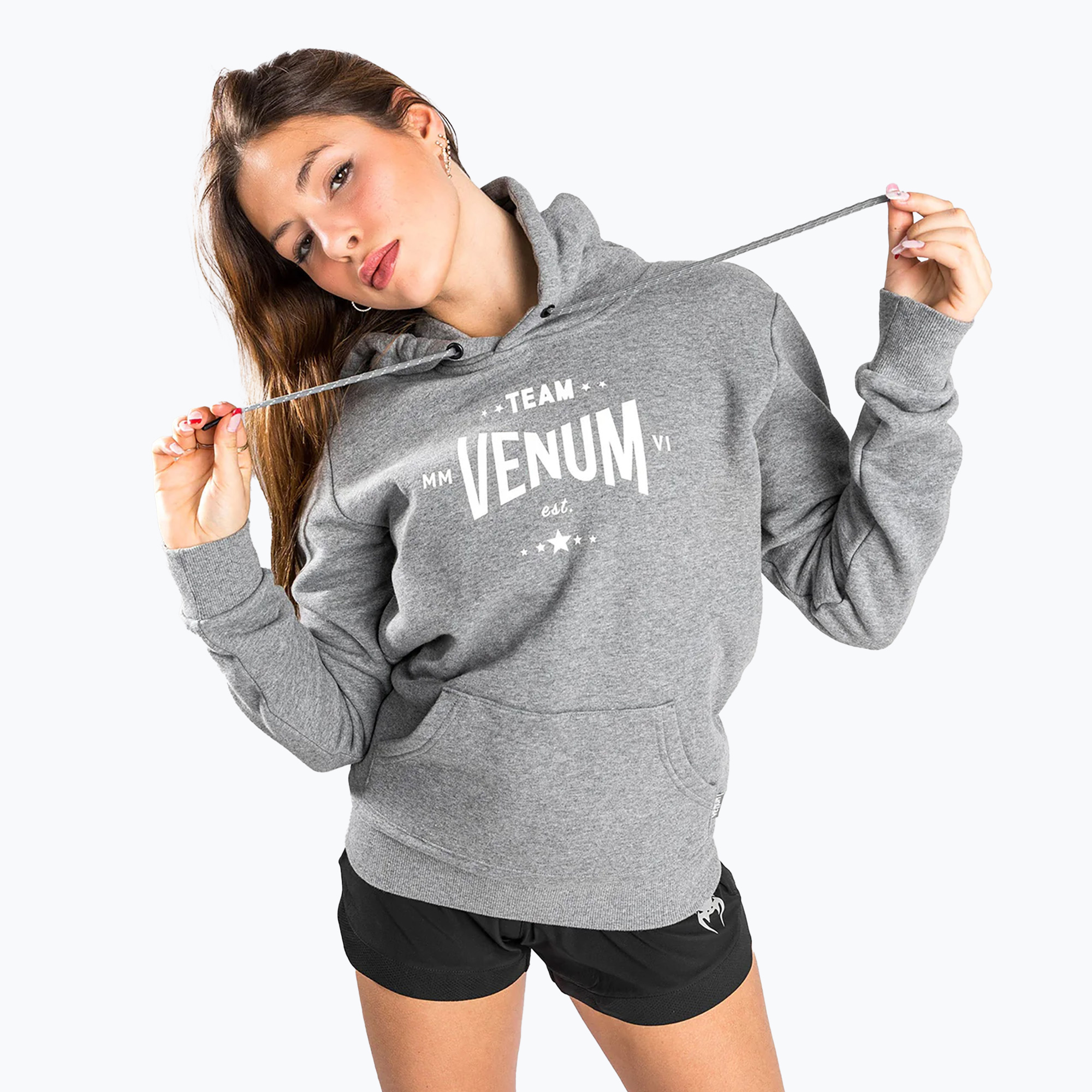 Bluză pentru femei Venum Team 2.0 Hoodie light heather grey